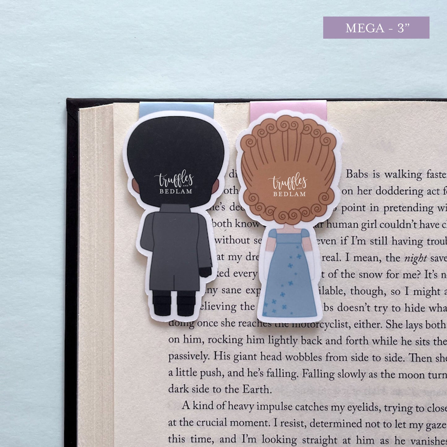 Daphne Bridgerton and Simon Basset Magnetic Bookmark Set