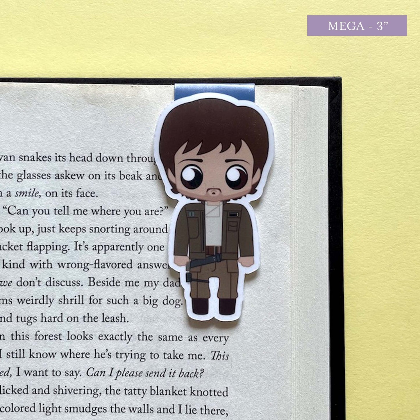 Cassian Andor Magnetic Bookmark