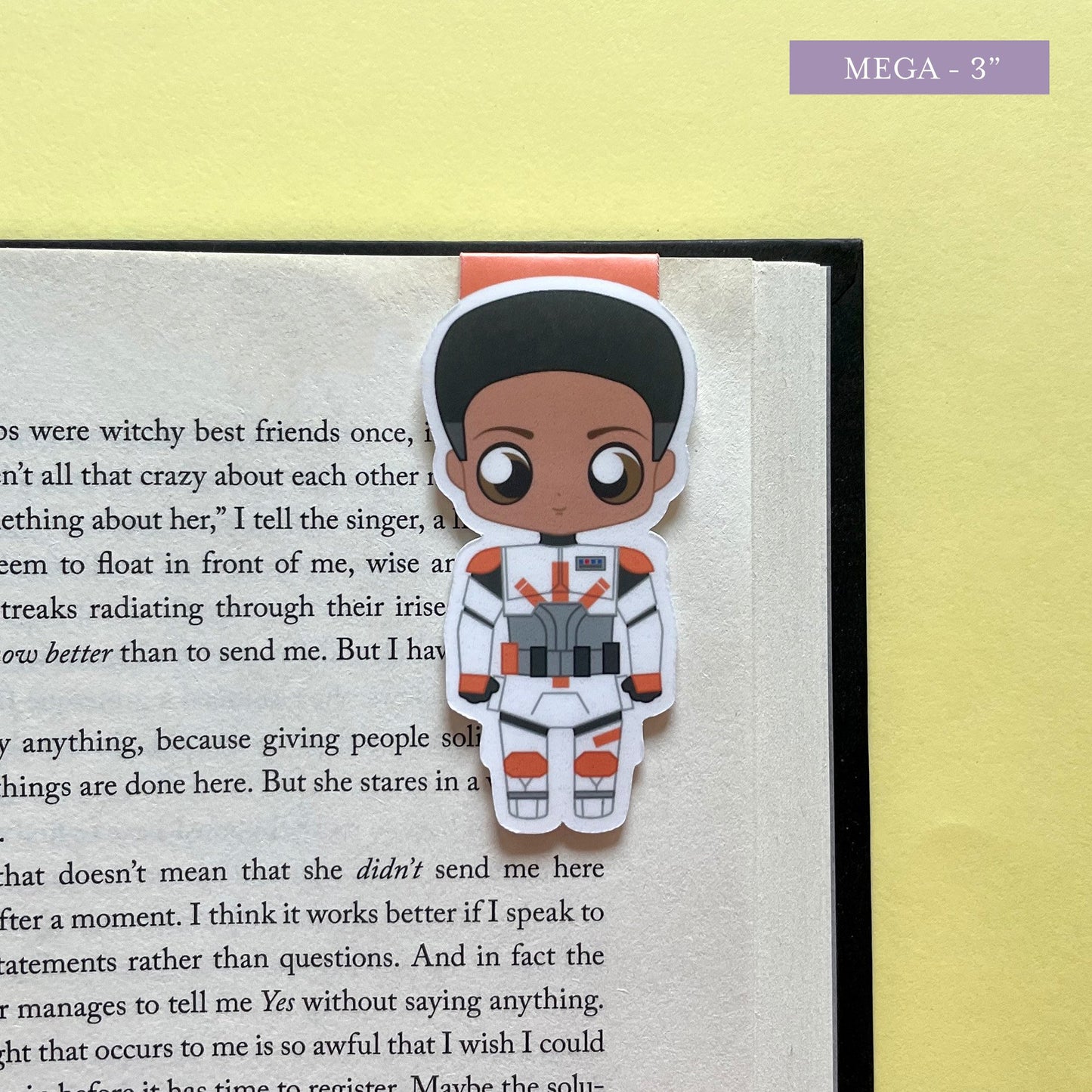 Space Wizards "Commander Cody" Magnetic Bookmark