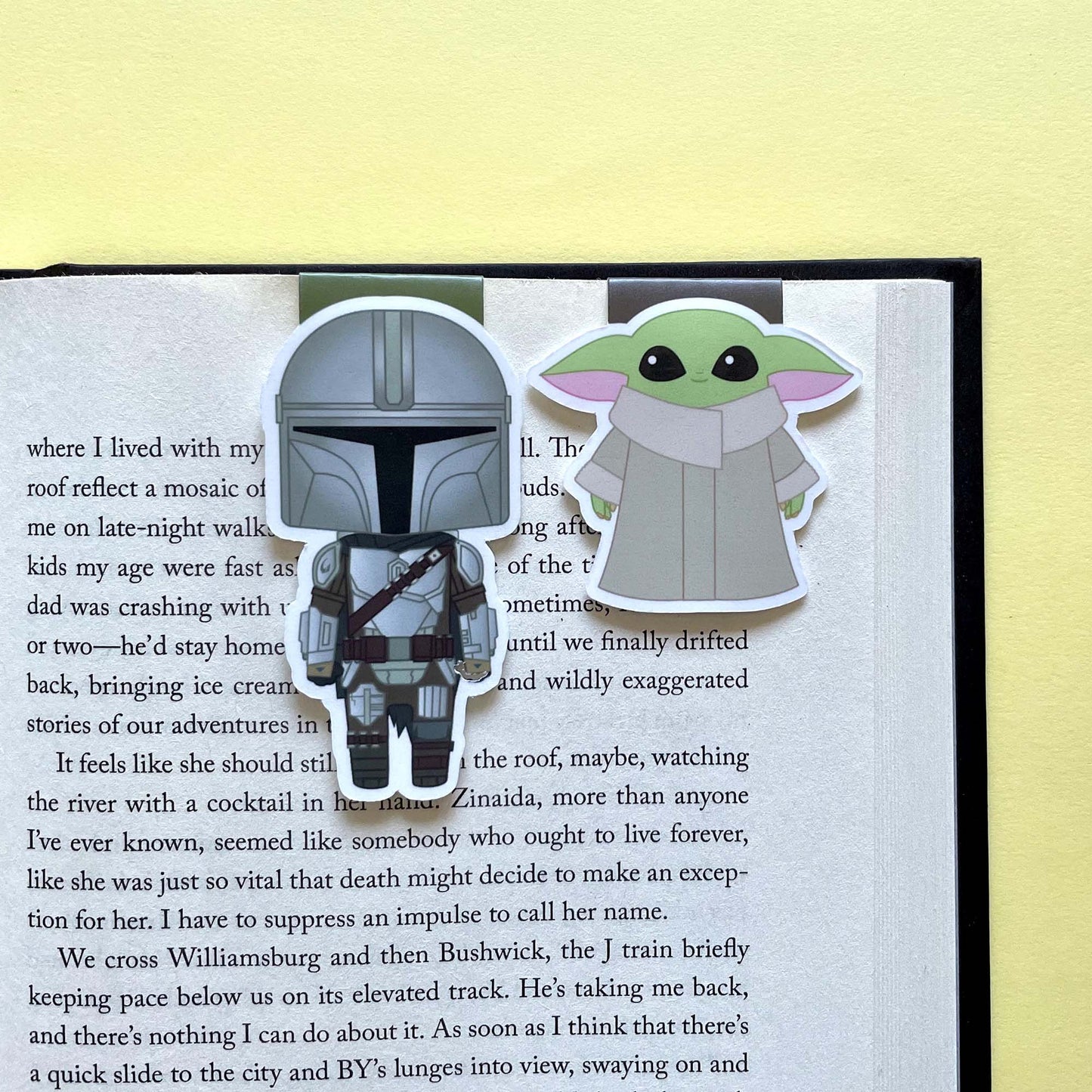 Space Wizards "Din & Grogu" Magnetic Bookmark Set