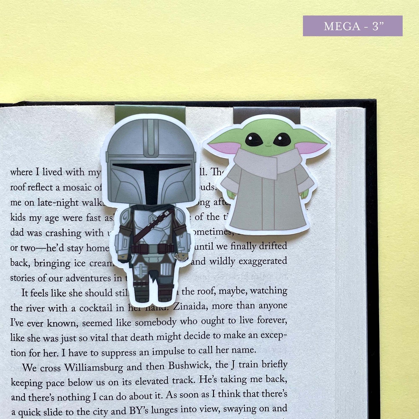 Space Wizards "Din & Grogu" Magnetic Bookmark Set