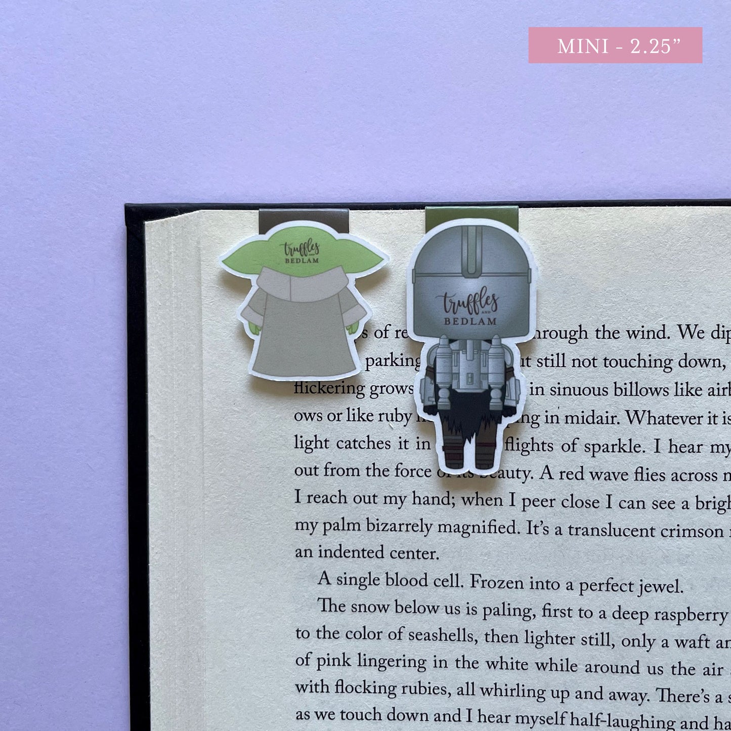 Space Wizards "Din & Grogu" Magnetic Bookmark Set