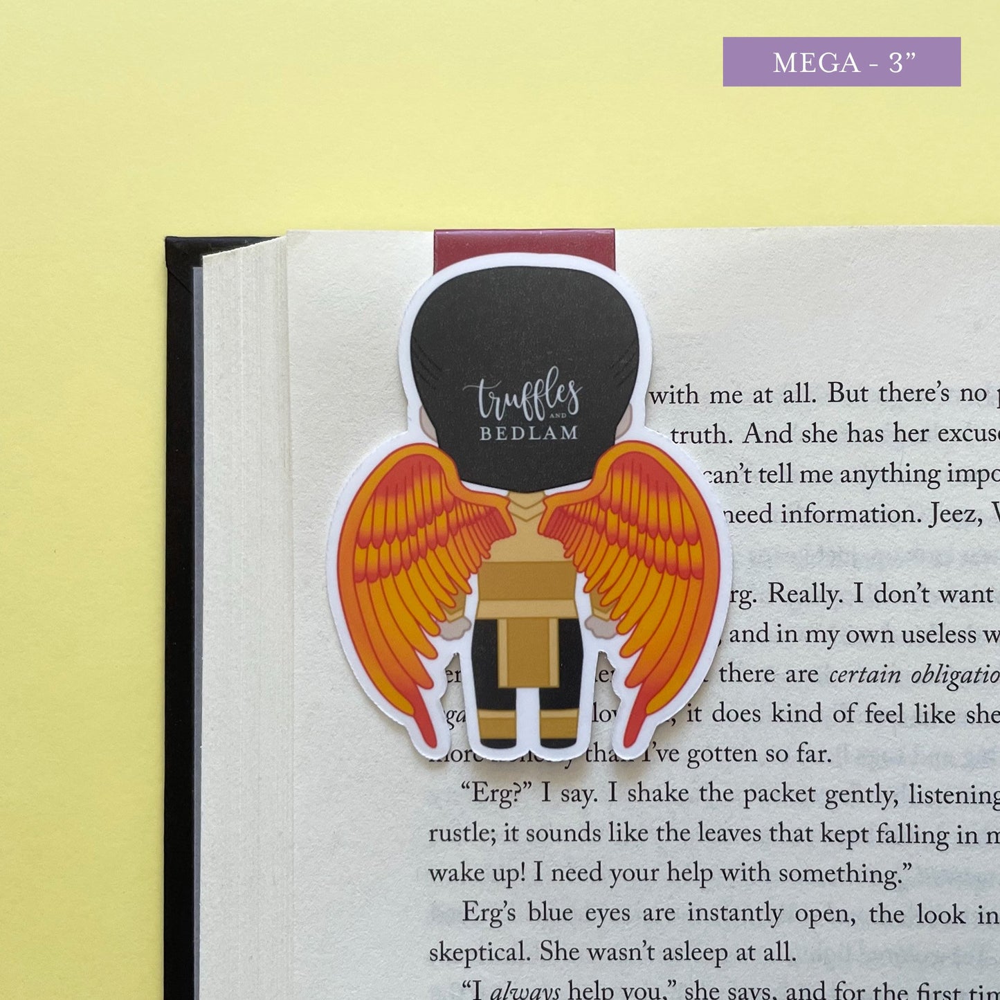 Daughter of Smoke & Bone "Akiva" Magnetic Bookmark