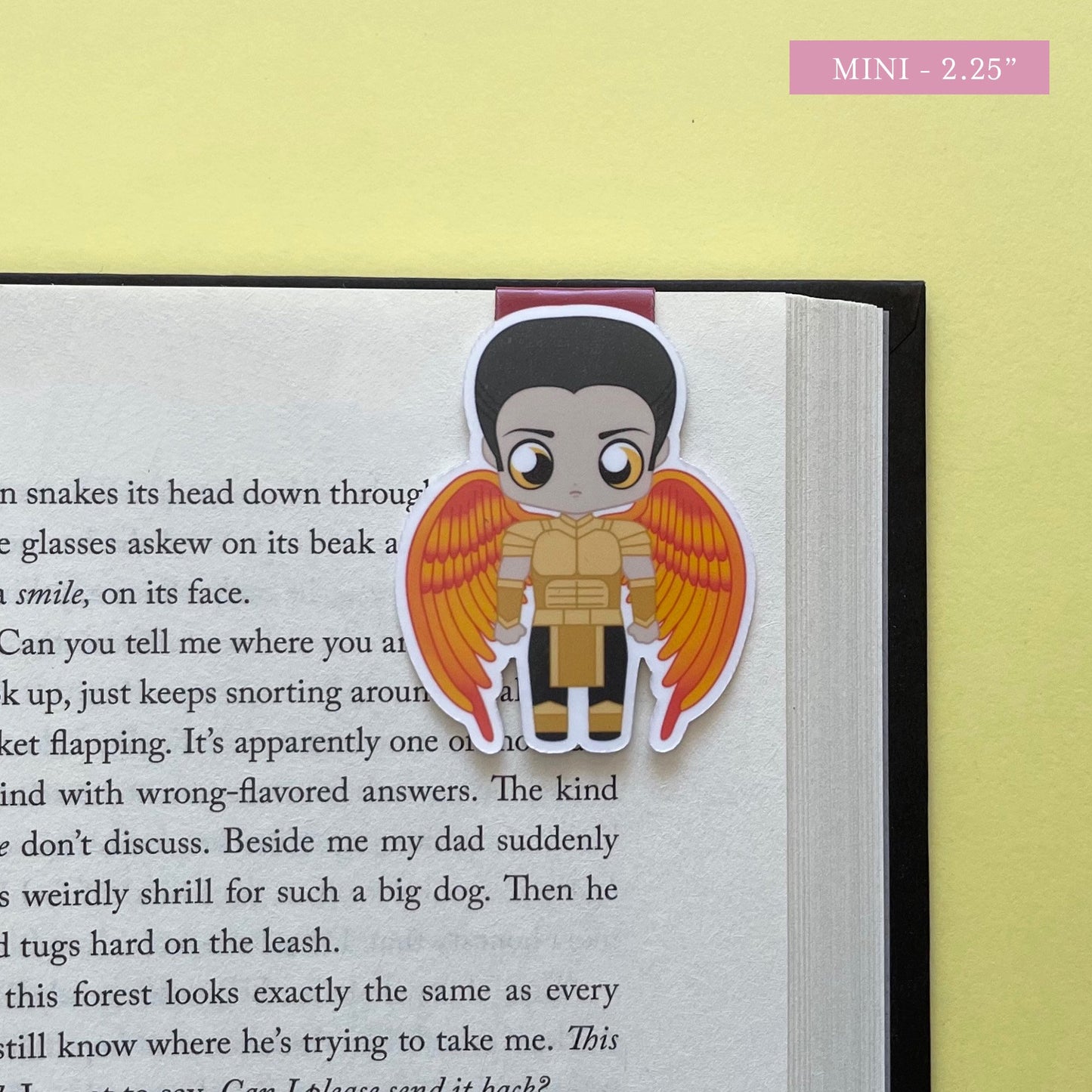 Daughter of Smoke & Bone "Akiva" Magnetic Bookmark