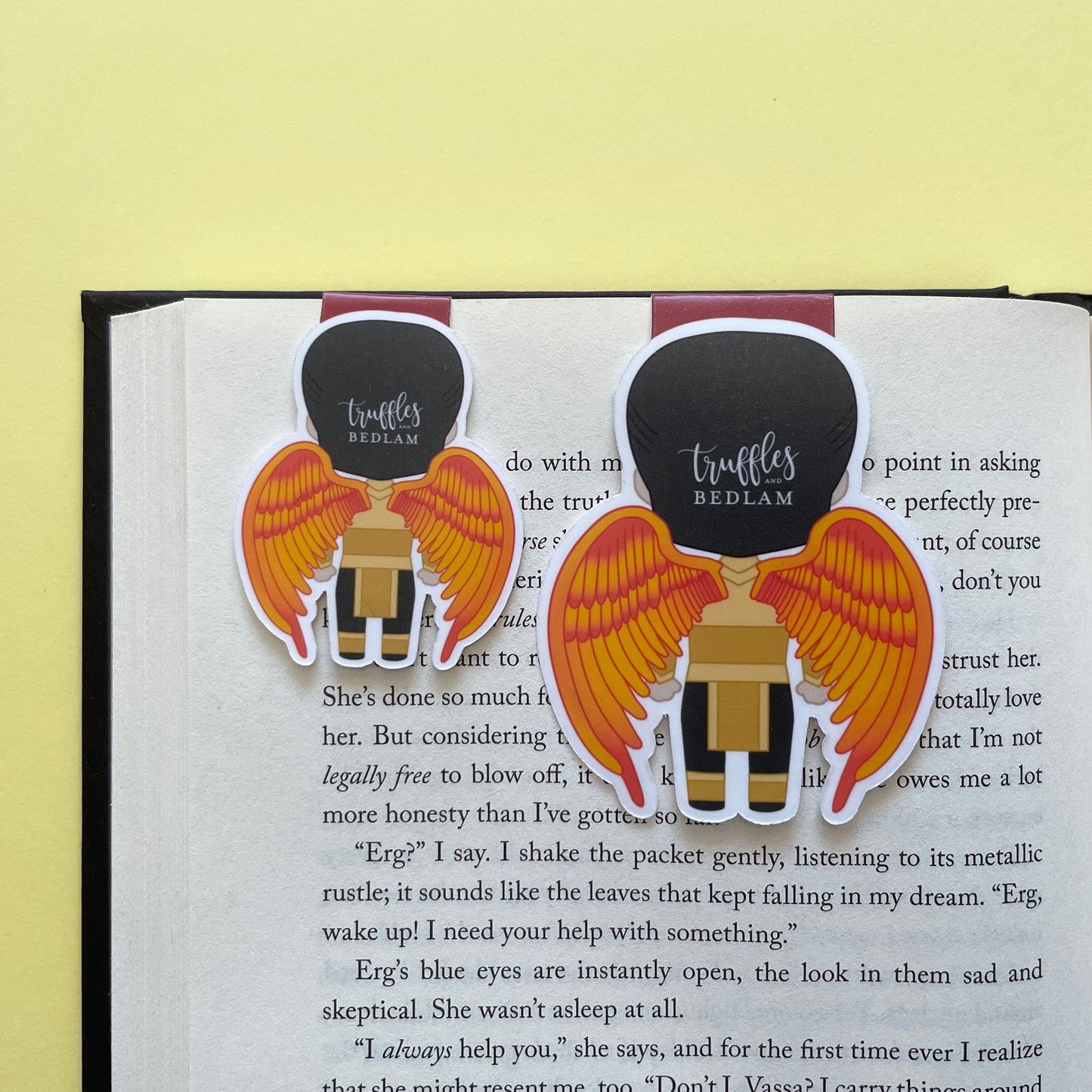 Daughter of Smoke & Bone "Akiva" Magnetic Bookmark