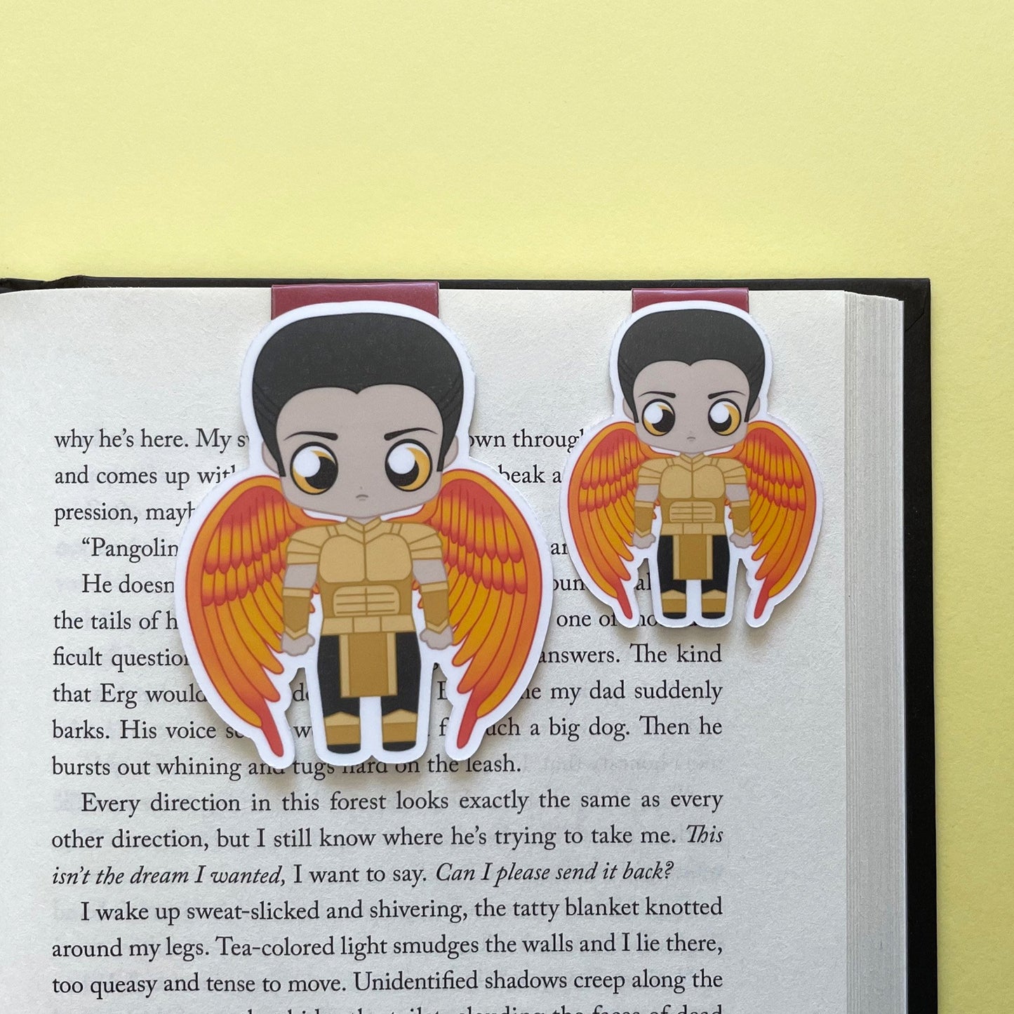Daughter of Smoke & Bone "Akiva" Magnetic Bookmark