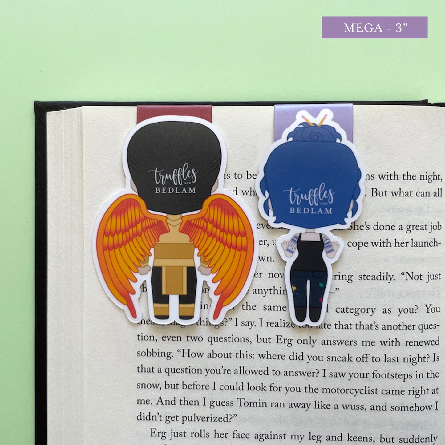 Daughter of Smoke & Bone "Karou & Akiva" Magnetic Bookmark Set