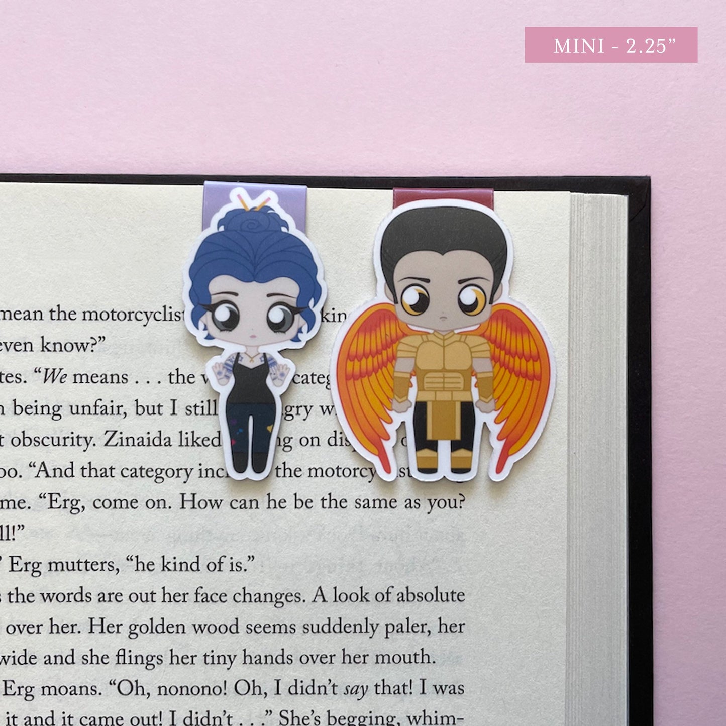 Daughter of Smoke & Bone "Karou & Akiva" Magnetic Bookmark Set