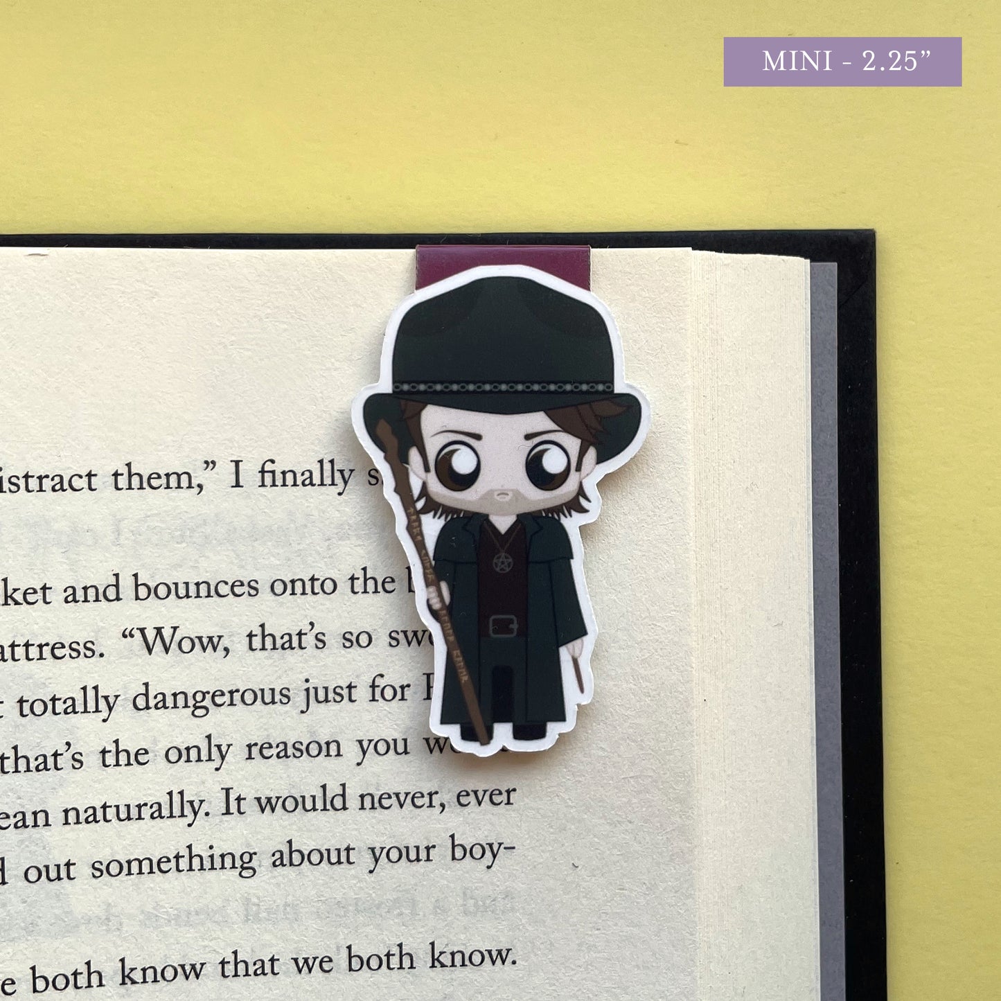 Dresden Files "Harry Dresden doesn't wear a hat" Magnetic Bookmark