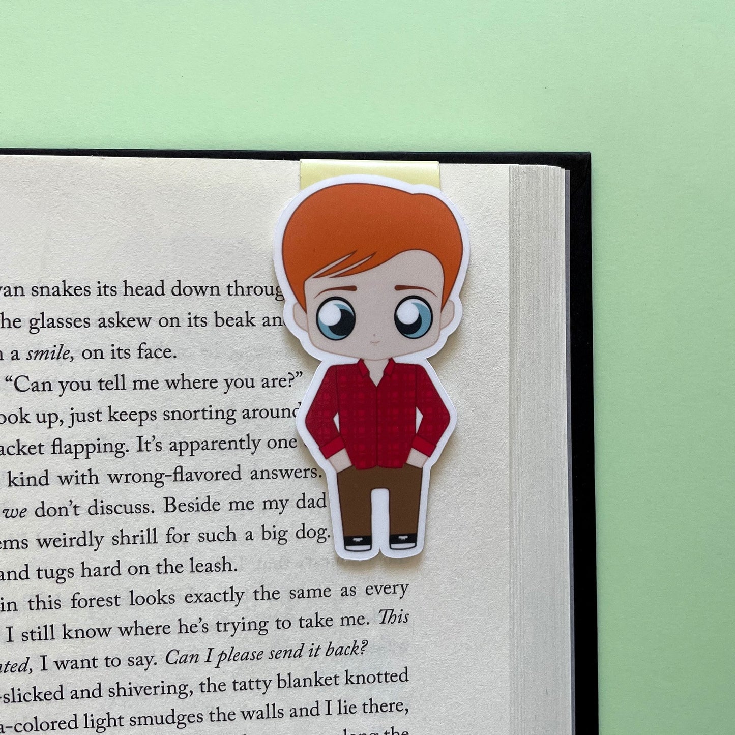 Fangirl "Levi" Magnetic Bookmark
