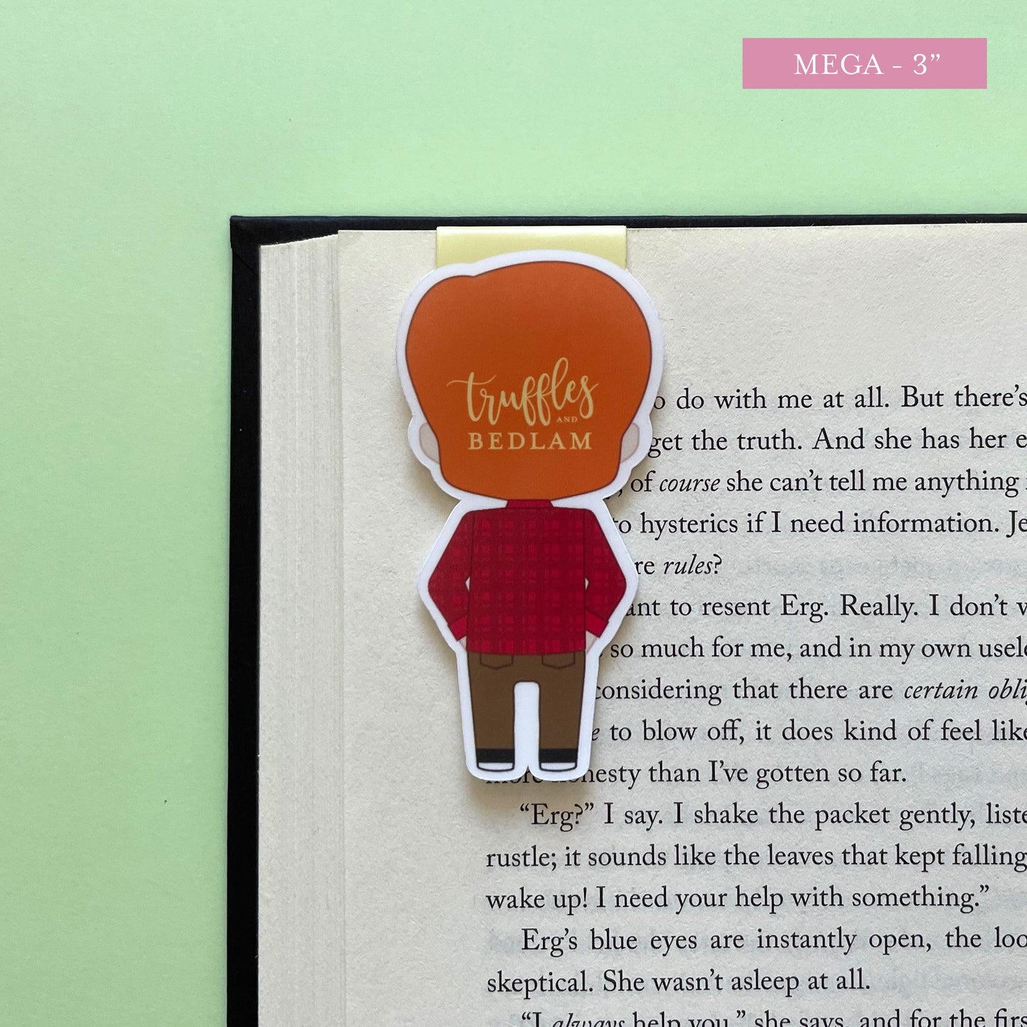 Fangirl "Levi" Magnetic Bookmark