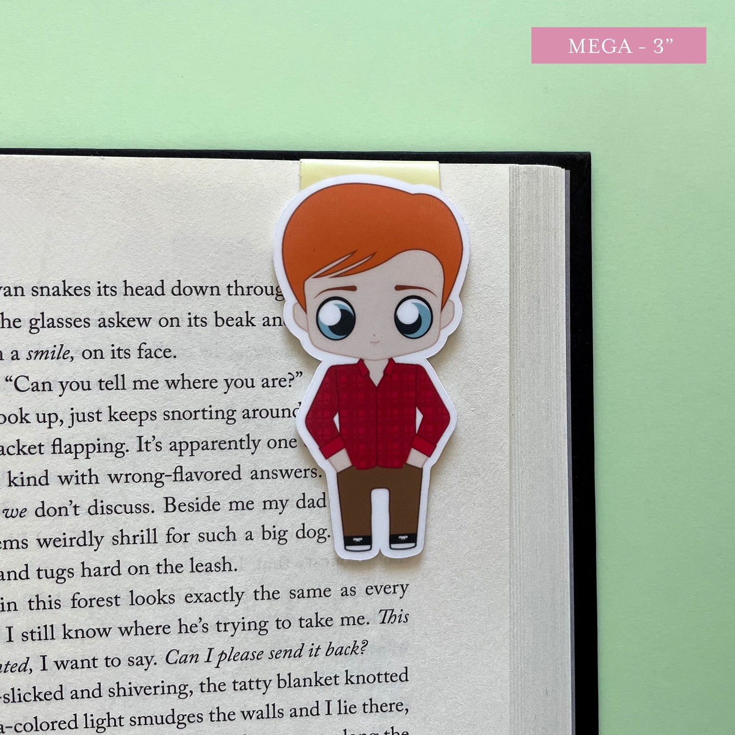 Fangirl "Levi" Magnetic Bookmark