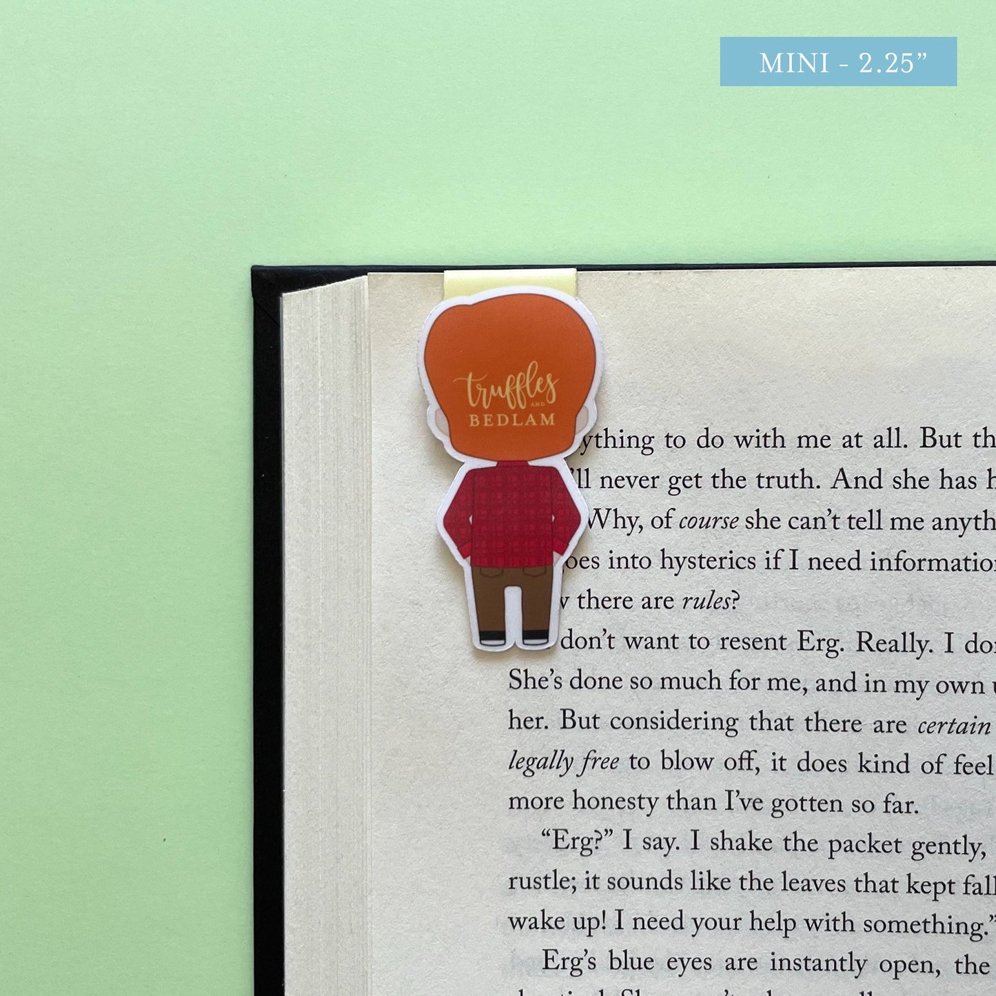 Fangirl "Levi" Magnetic Bookmark