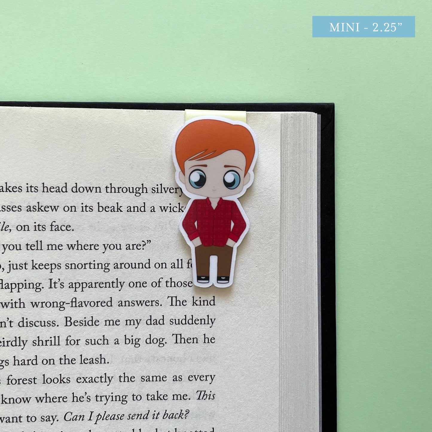 Fangirl "Levi" Magnetic Bookmark