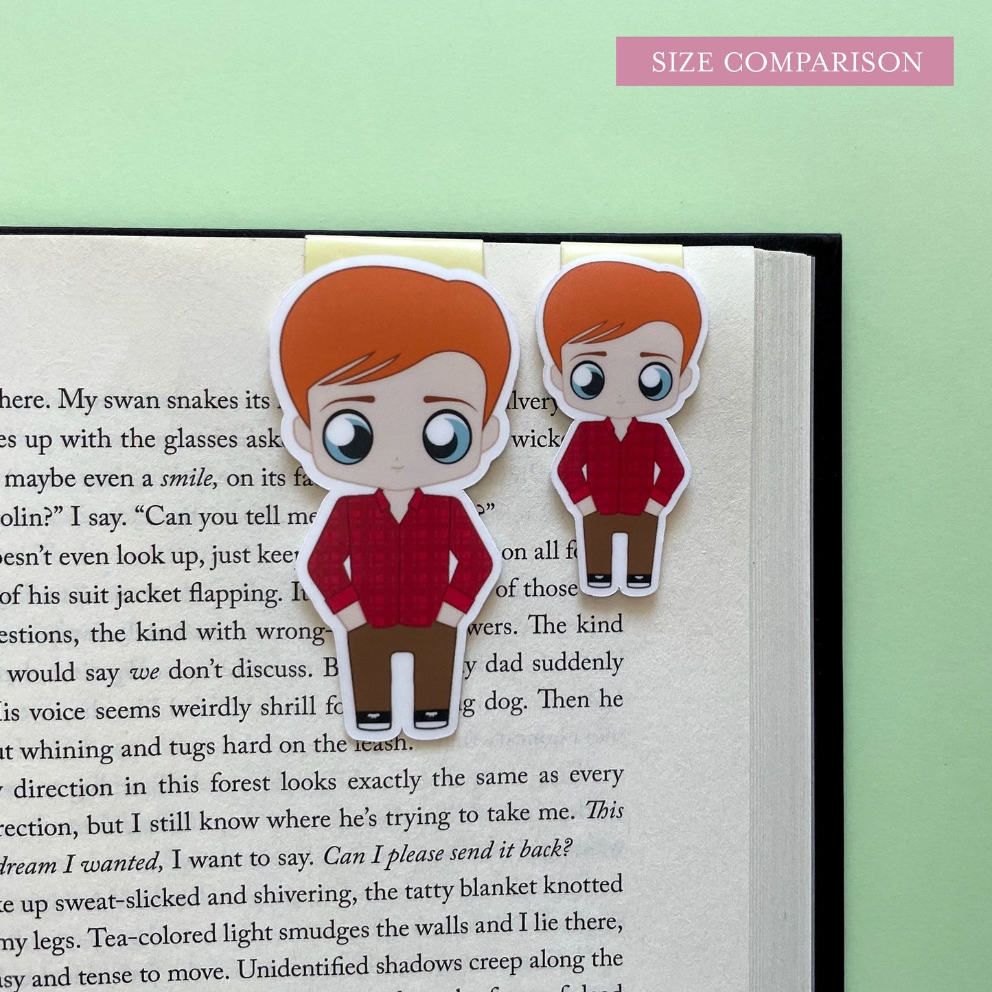 Fangirl "Levi" Magnetic Bookmark