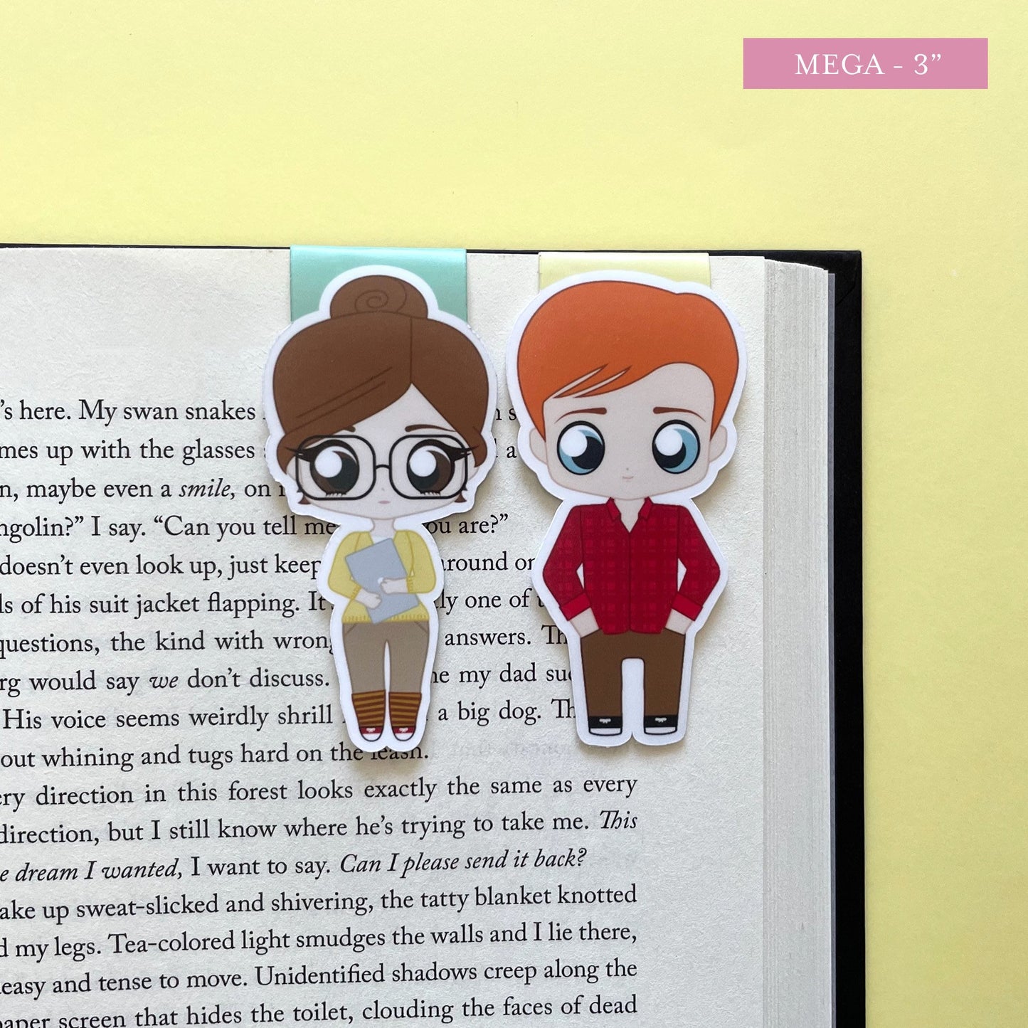 Fangirl "Cath & Levi" Magnetic Bookmark Set