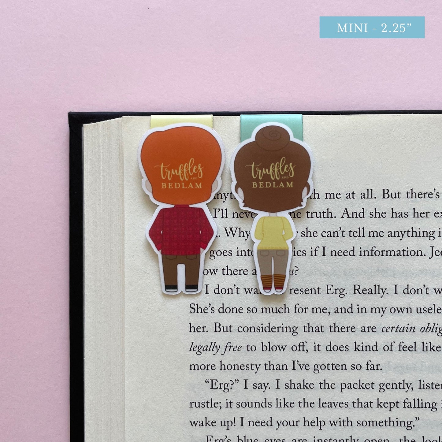 Fangirl "Cath & Levi" Magnetic Bookmark Set