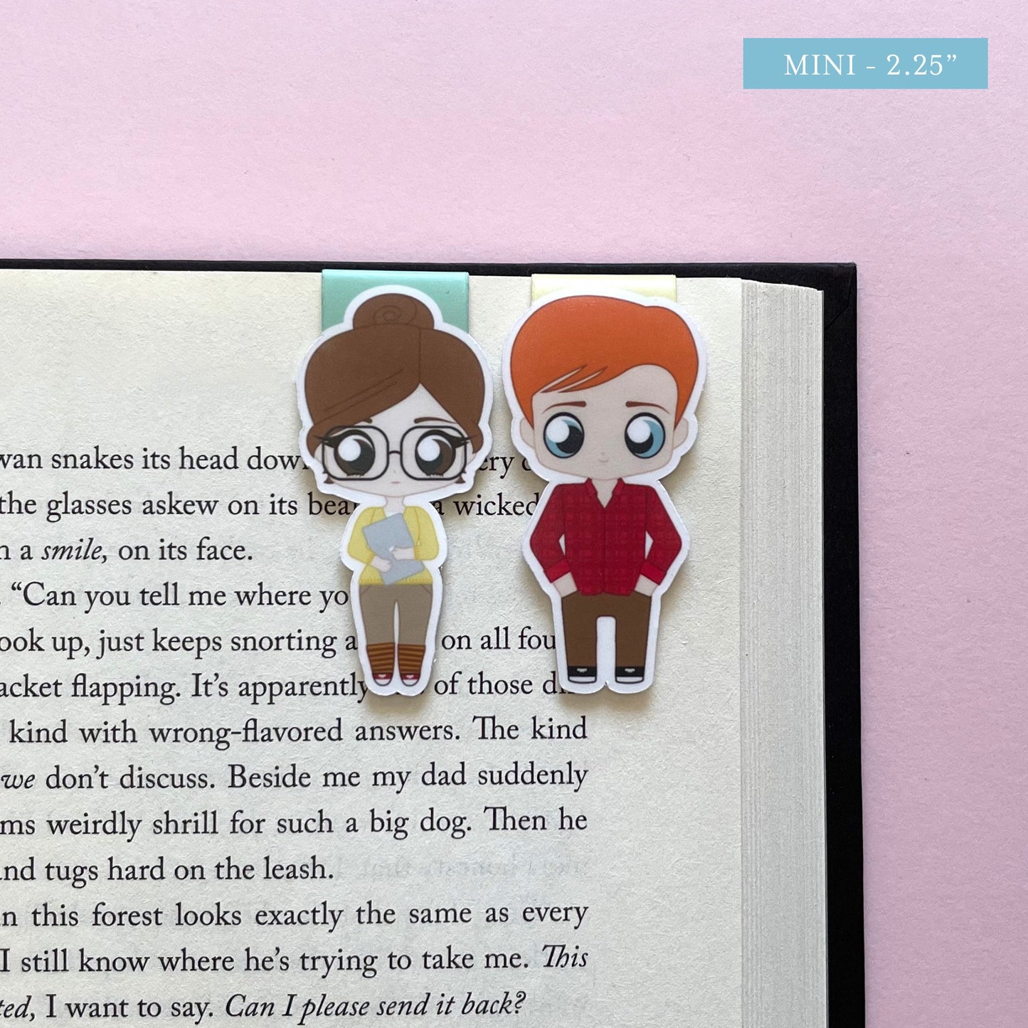 Fangirl "Cath & Levi" Magnetic Bookmark Set