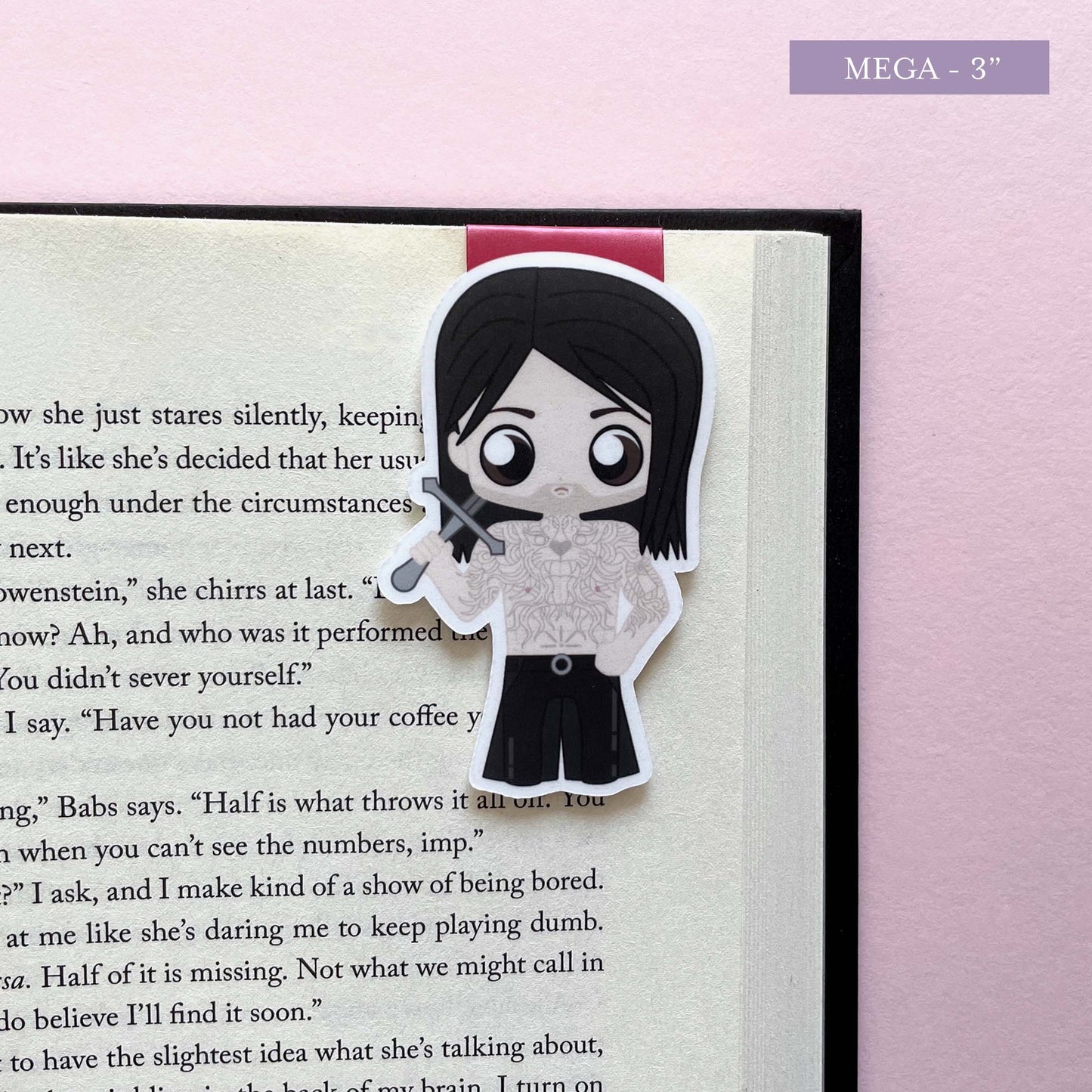 The Last Silversaint "Gabriel de Leon" Magnetic Bookmark
