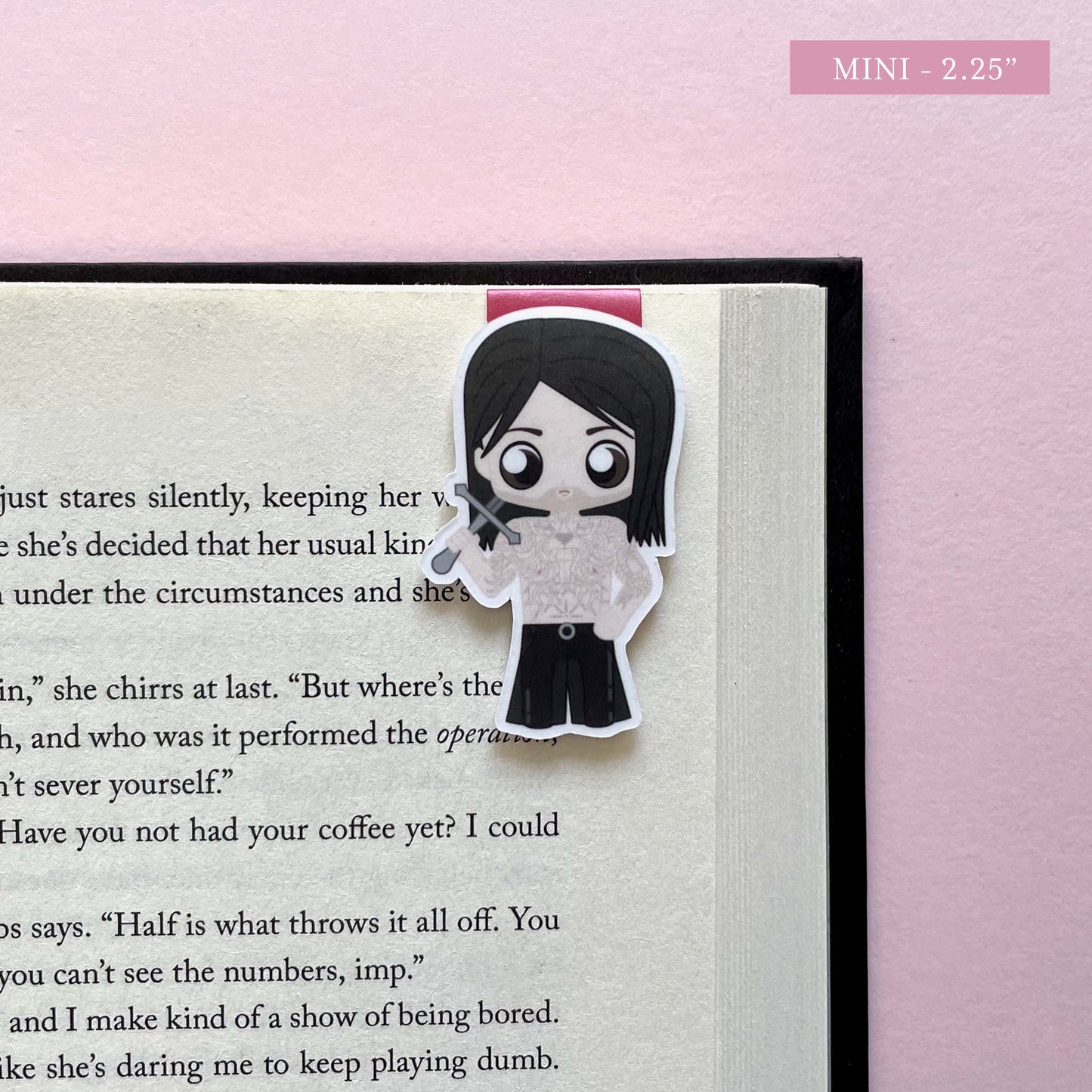 The Last Silversaint "Gabriel de Leon" Magnetic Bookmark