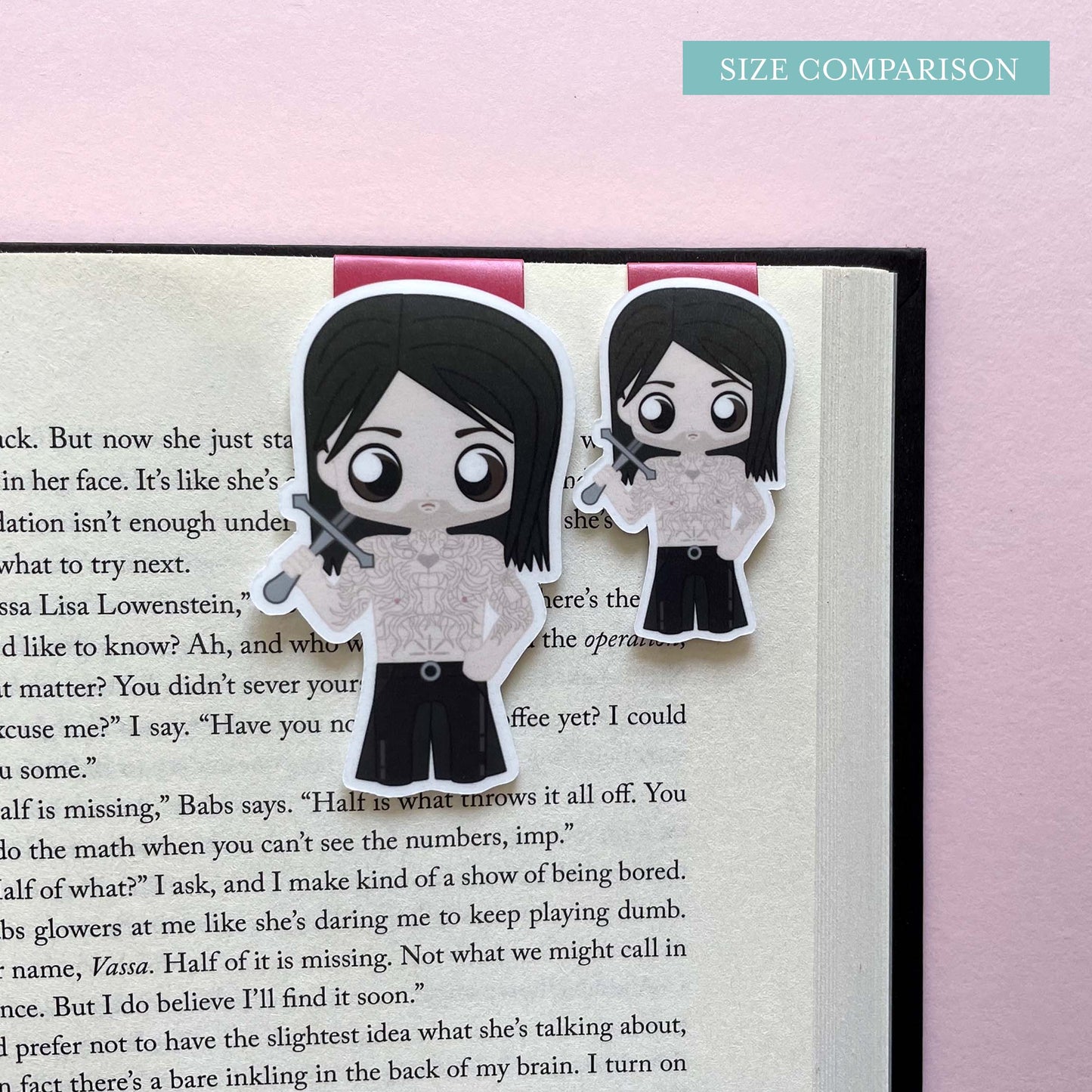 The Last Silversaint "Gabriel de Leon" Magnetic Bookmark