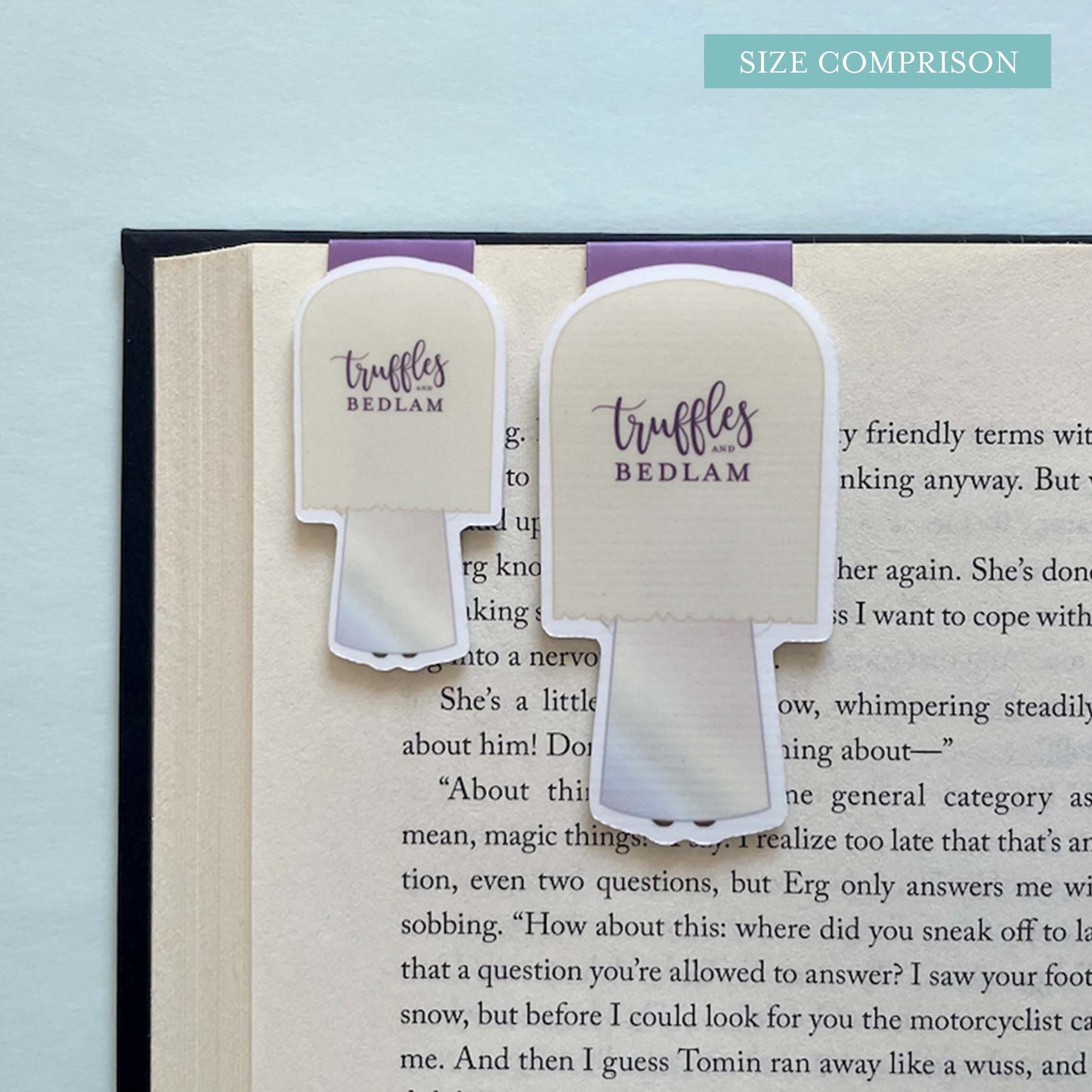 Crown Prince Kiriona Gaia and Prince Ianthe Naberies "Besties" Magnetic Bookmark Set