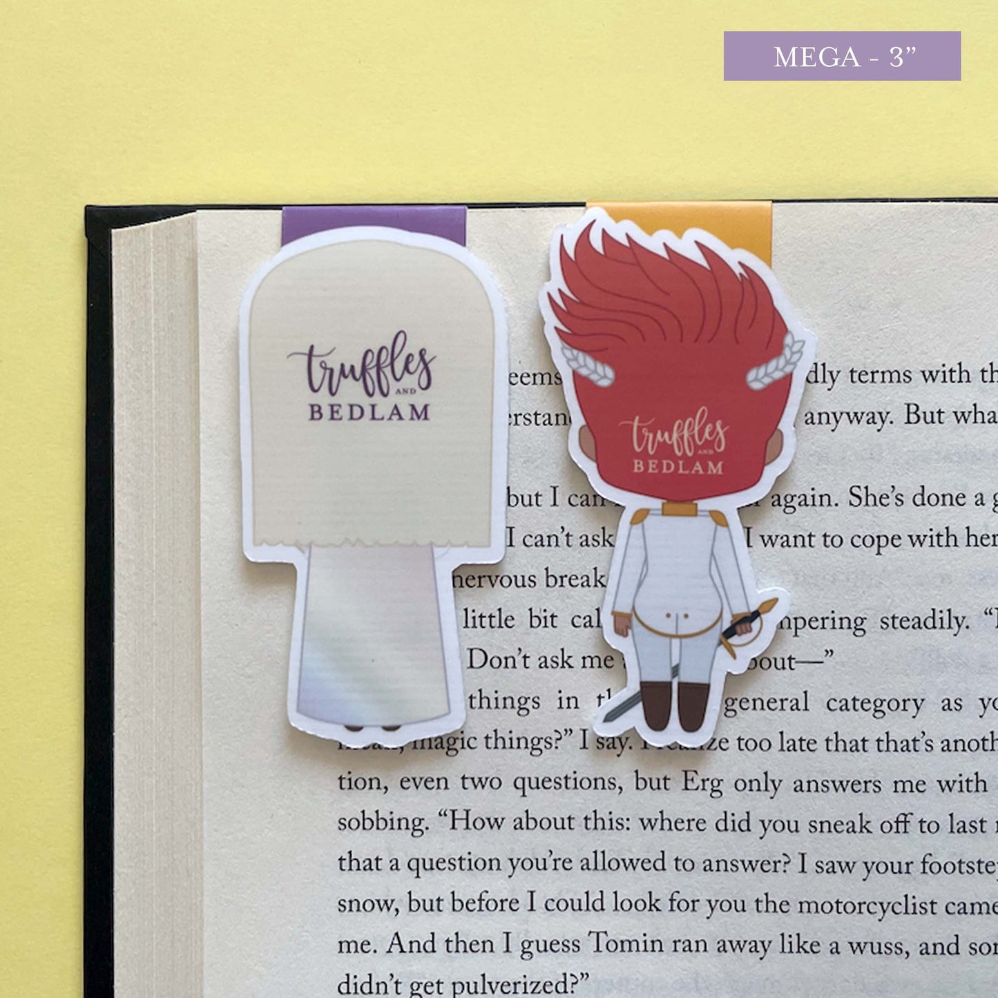 Crown Prince Kiriona Gaia and Prince Ianthe Naberies "Besties" Magnetic Bookmark Set