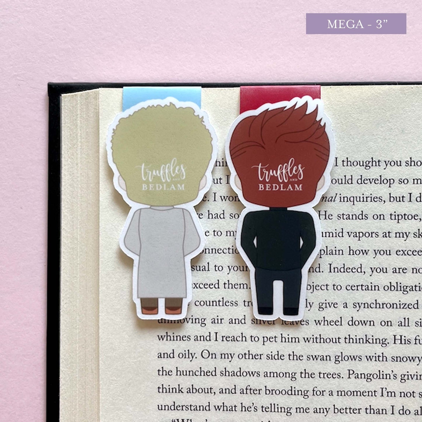 Good Omens "Crowley & Aziraphale" Magnetic Bookmark Set