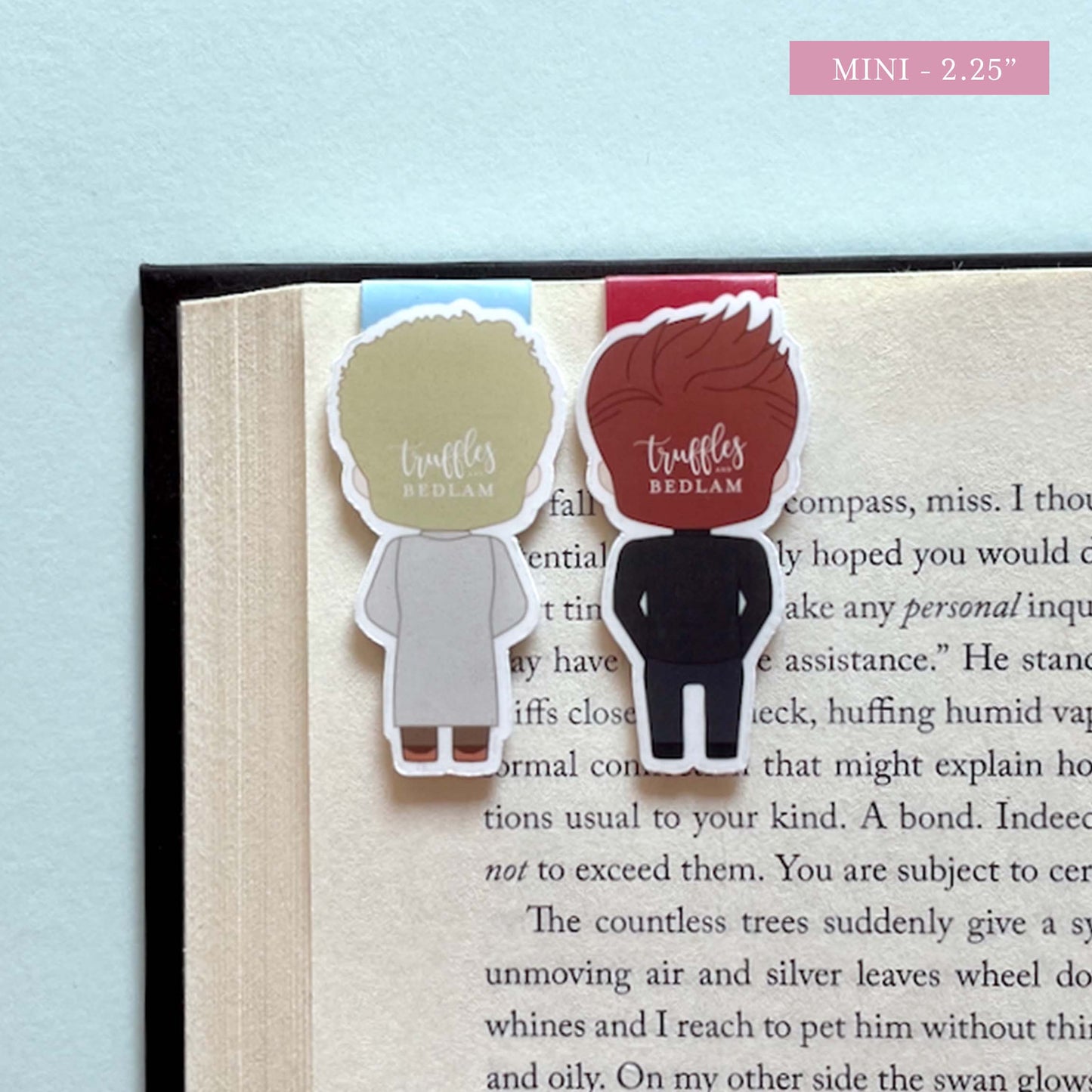 Good Omens "Crowley & Aziraphale" Magnetic Bookmark Set