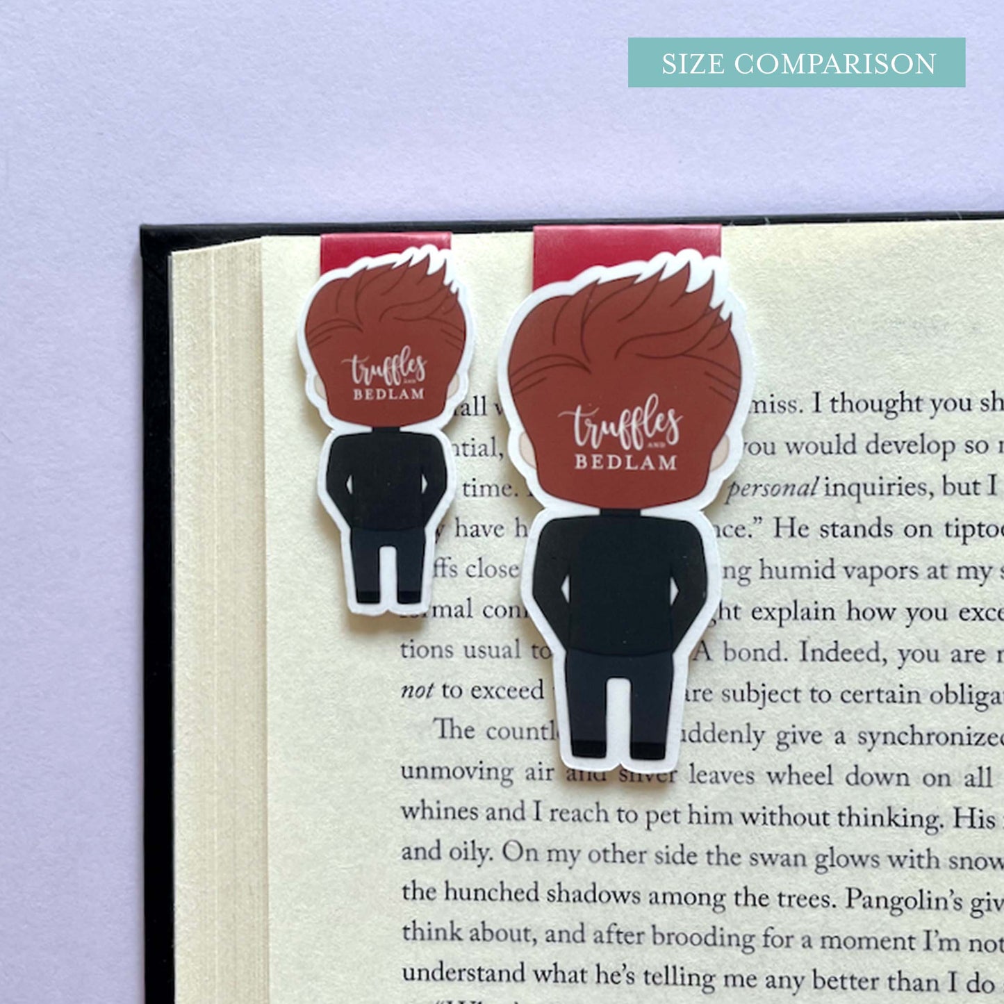 Good Omens "Crowley & Aziraphale" Magnetic Bookmark Set