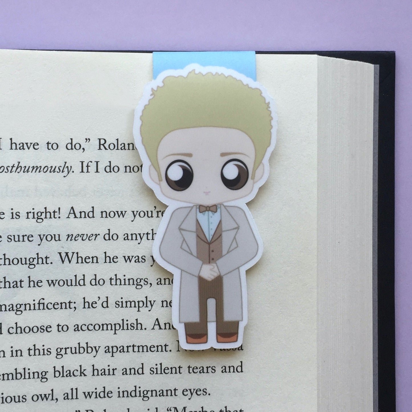 Good Omens "Aziraphale" Magnetic Bookmark
