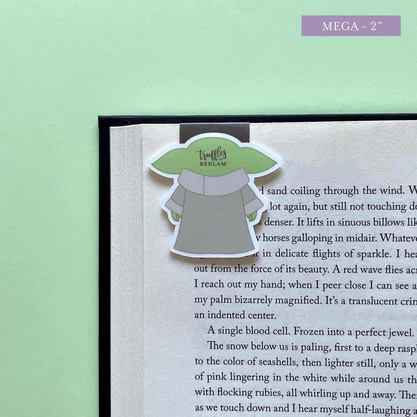 Space Wizards "Grogu" Magnetic Bookmark