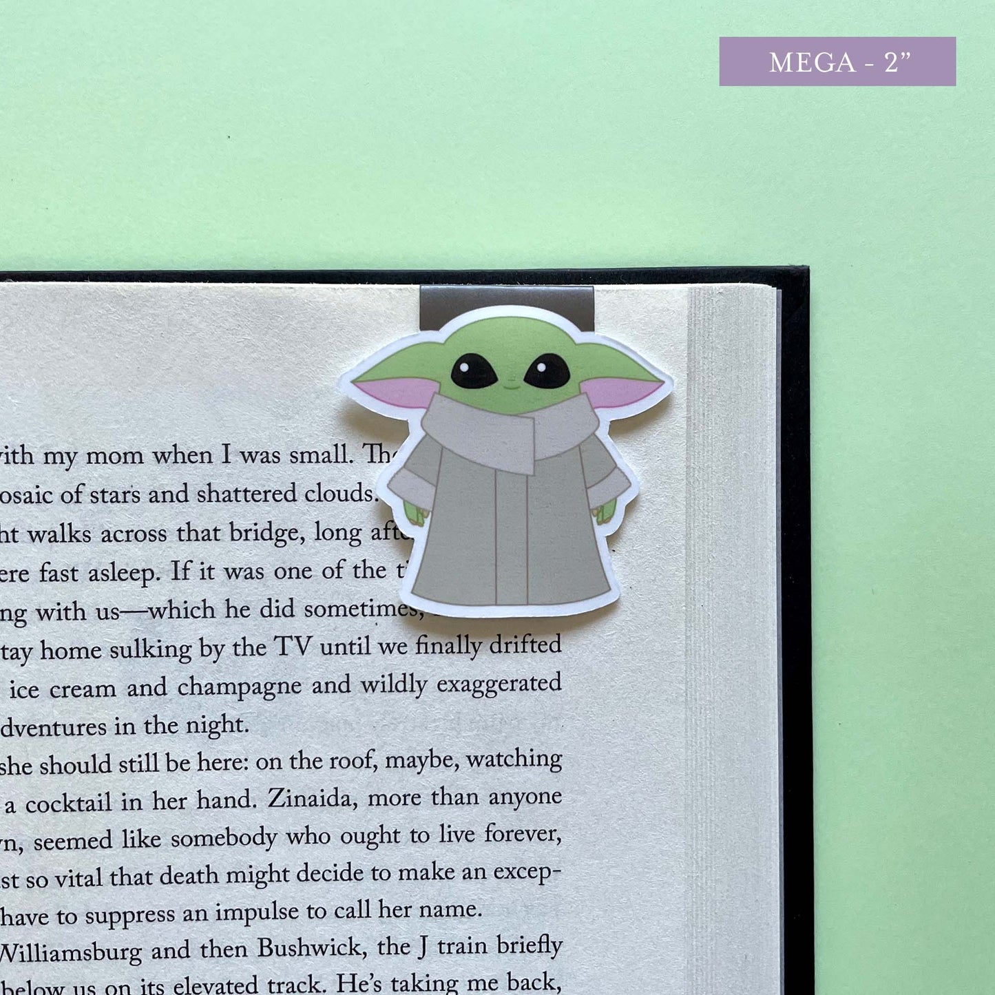 Space Wizards "Grogu" Magnetic Bookmark
