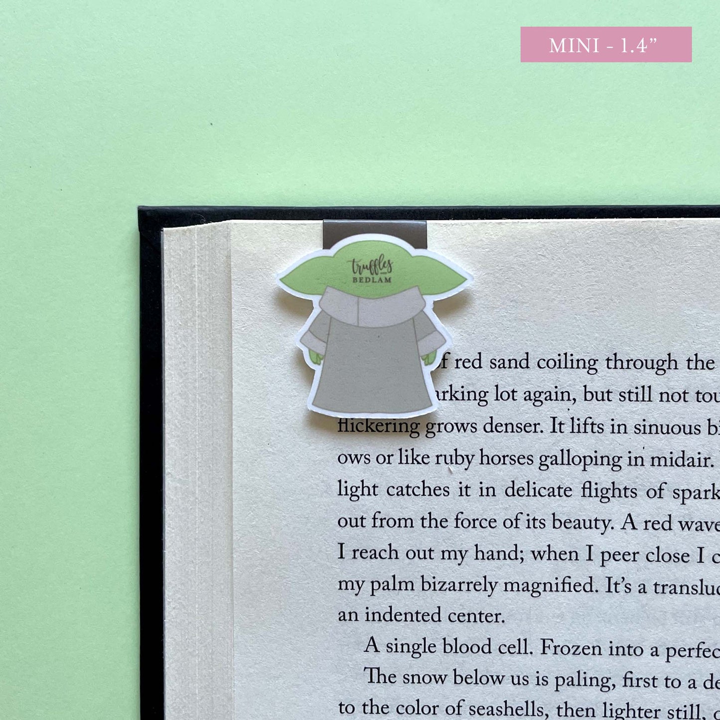Space Wizards "Grogu" Magnetic Bookmark