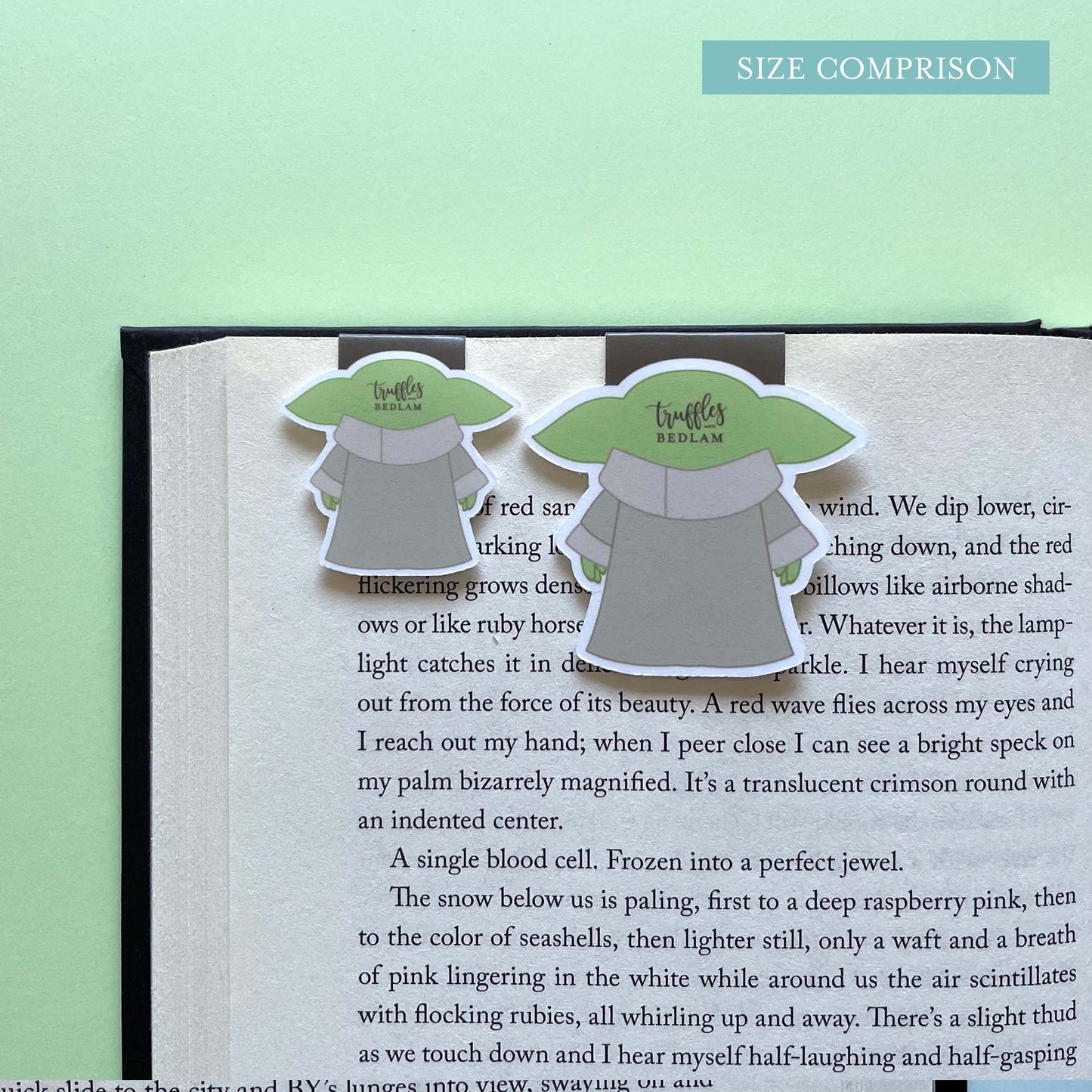 Space Wizards "Grogu" Magnetic Bookmark
