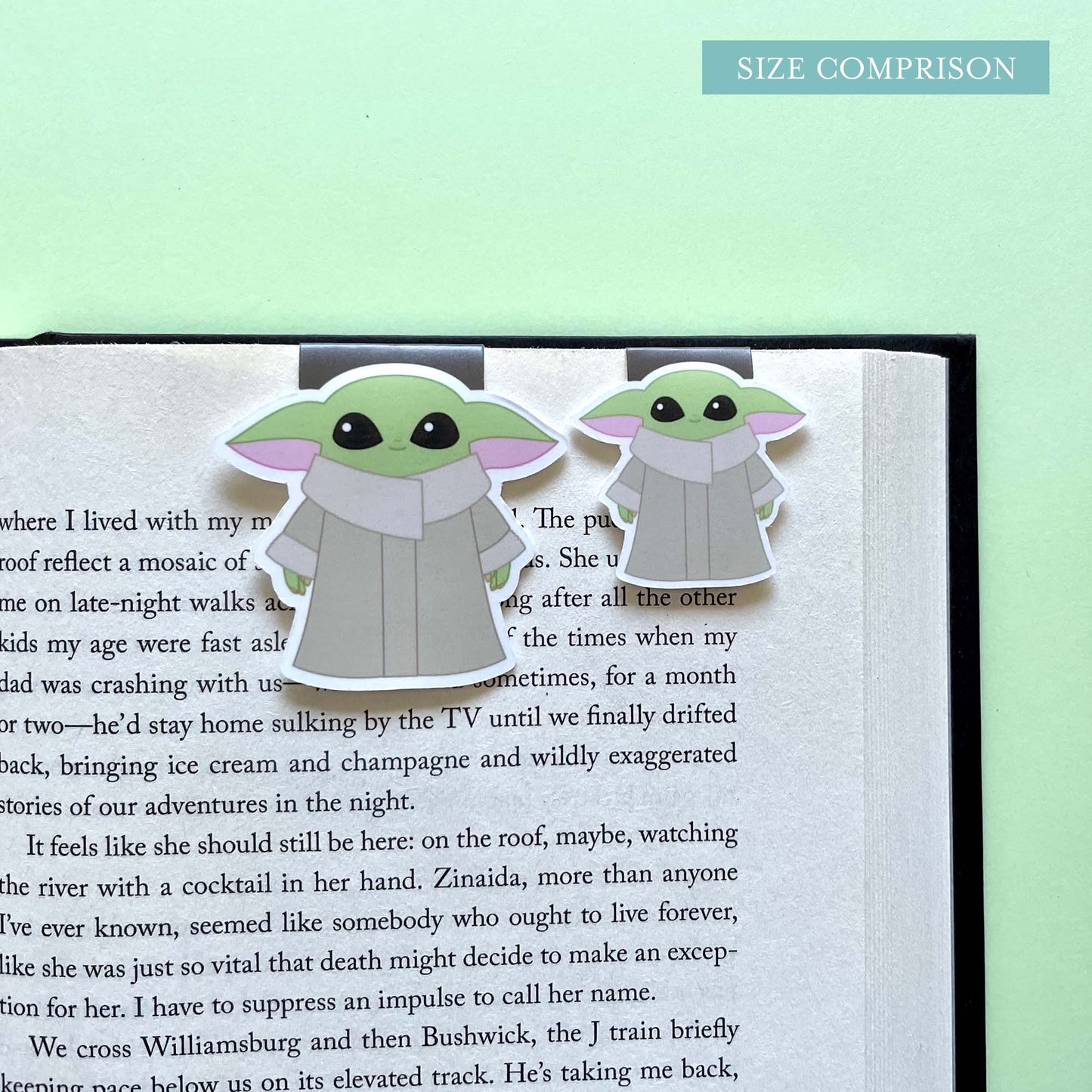 Space Wizards "Grogu" Magnetic Bookmark