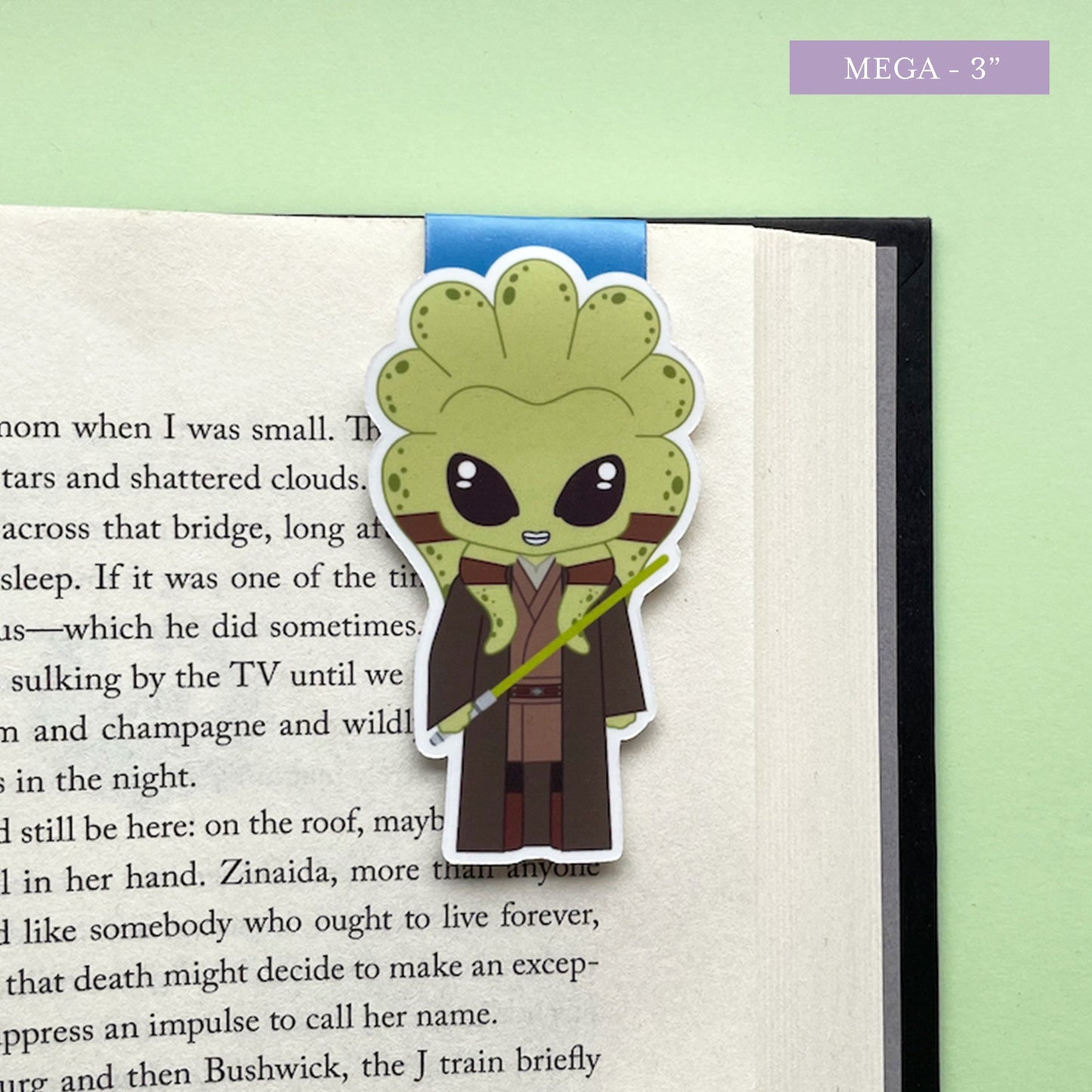 Space Wizards "Kit Fisto" Magnetic Bookmark