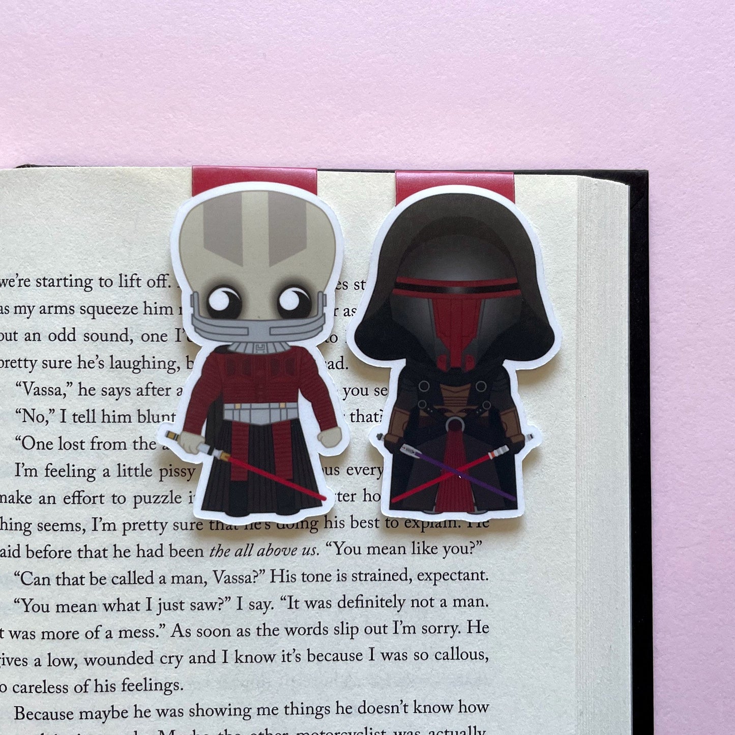 Space Wizards "Revan & Malek" Magnetic Bookmark Set