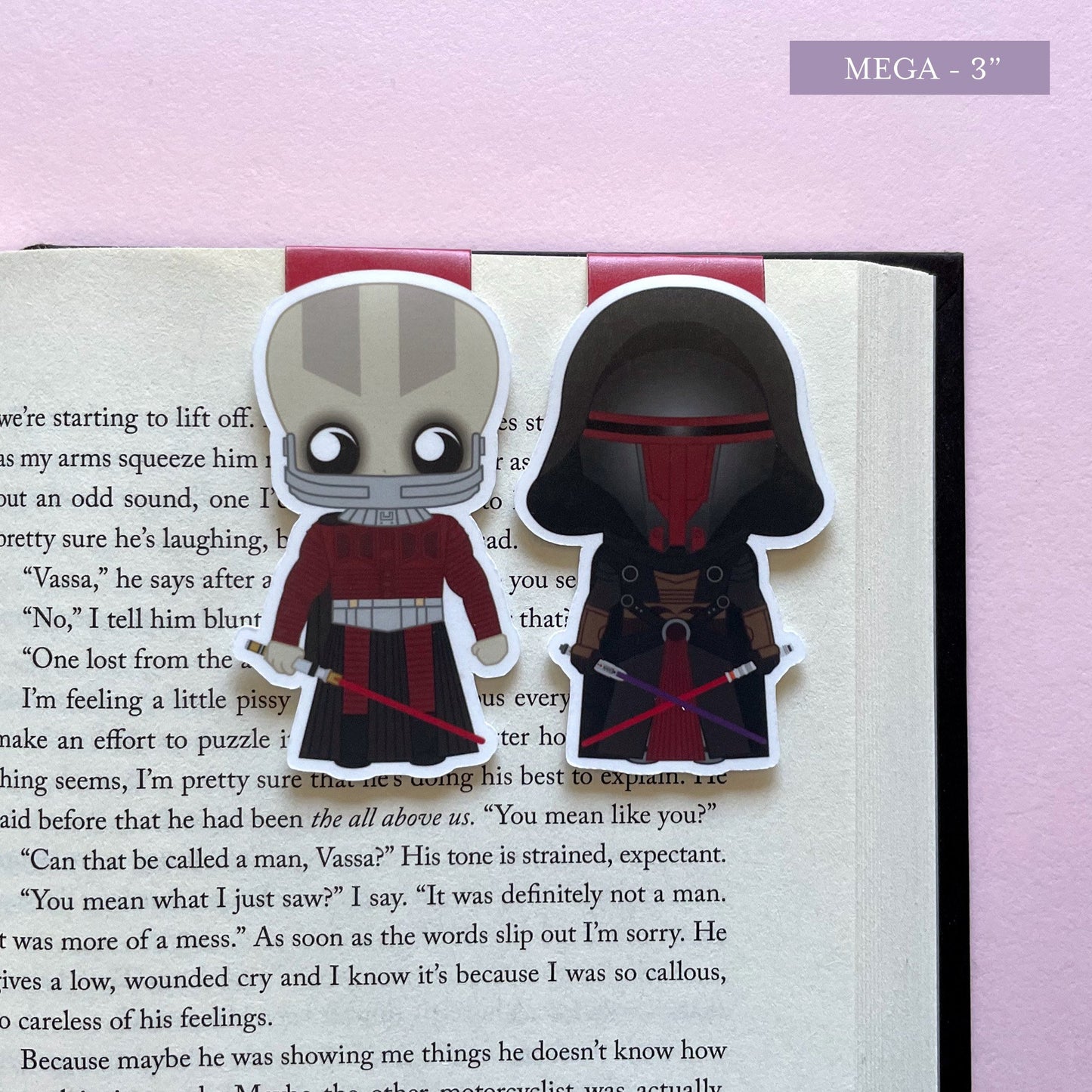 Space Wizards "Revan & Malek" Magnetic Bookmark Set