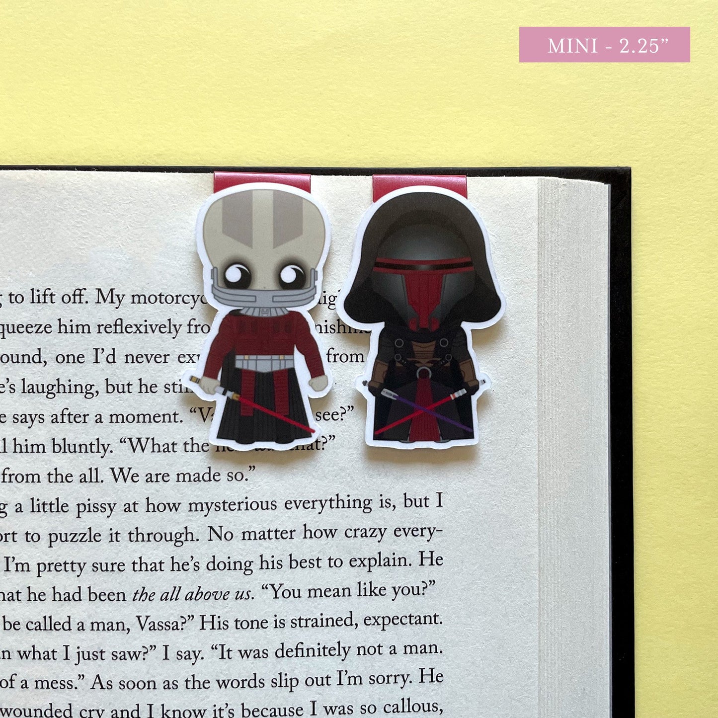 Space Wizards "Revan & Malek" Magnetic Bookmark Set