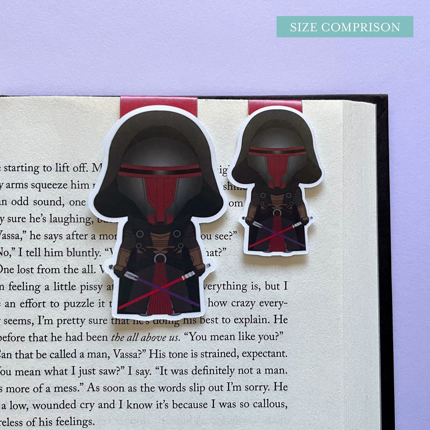 Space Wizards "Darth Revan" Magnetic Bookmark