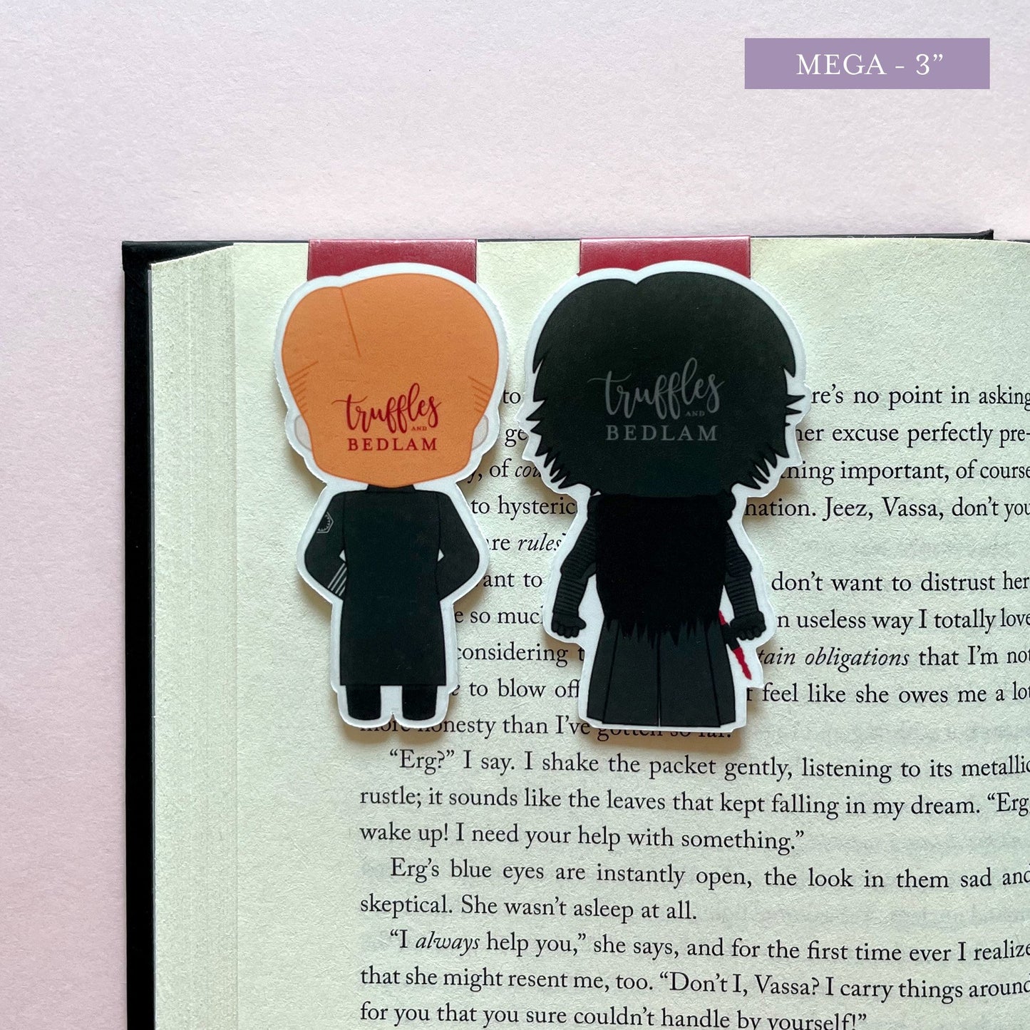 Space Wizards "Kylo Ren & Hux" Magnetic Bookmark Set