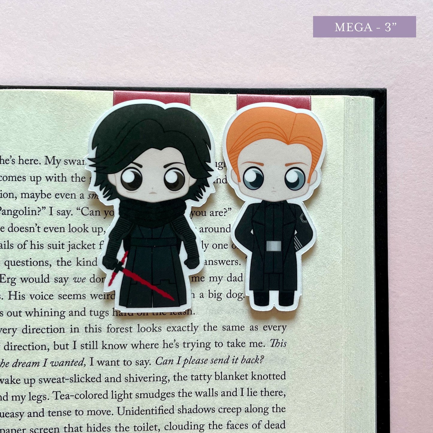 Space Wizards "Kylo Ren & Hux" Magnetic Bookmark Set