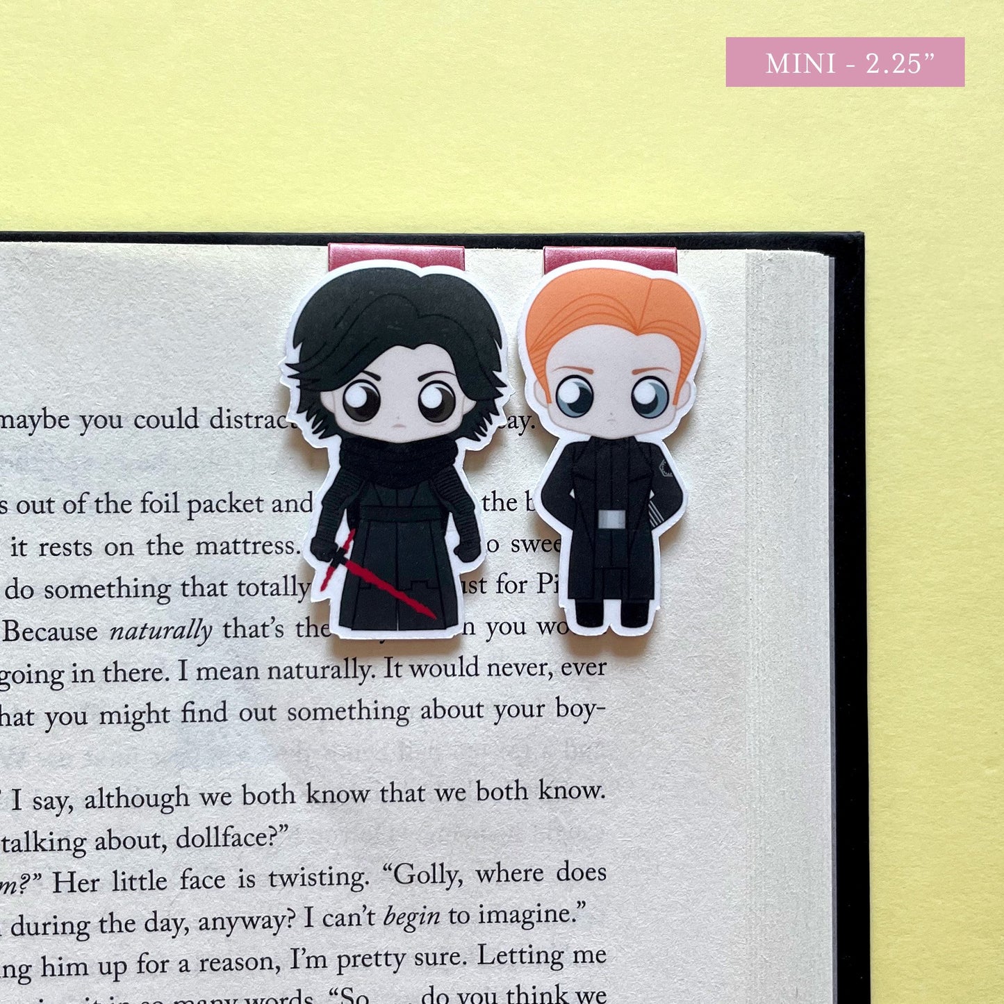Space Wizards "Kylo Ren & Hux" Magnetic Bookmark Set