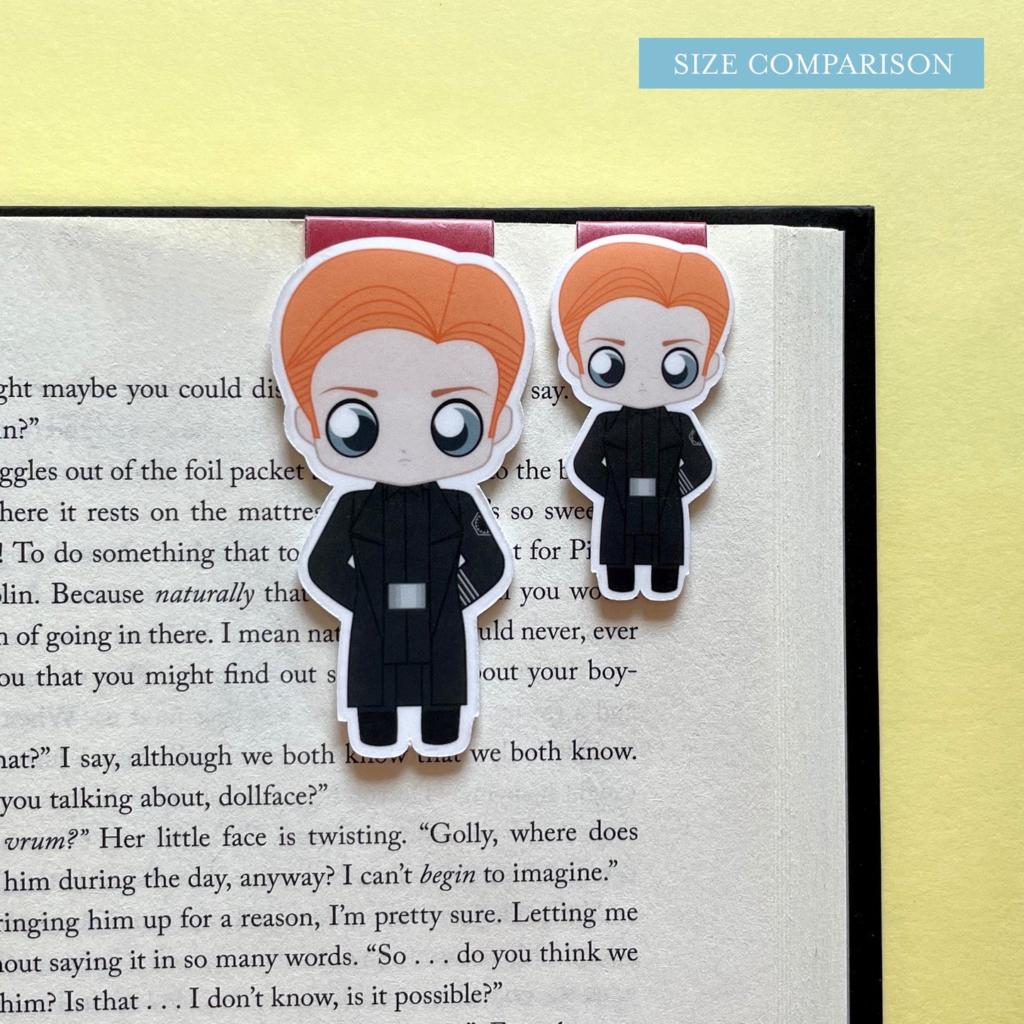 Space Wizards "Kylo Ren & Hux" Magnetic Bookmark Set
