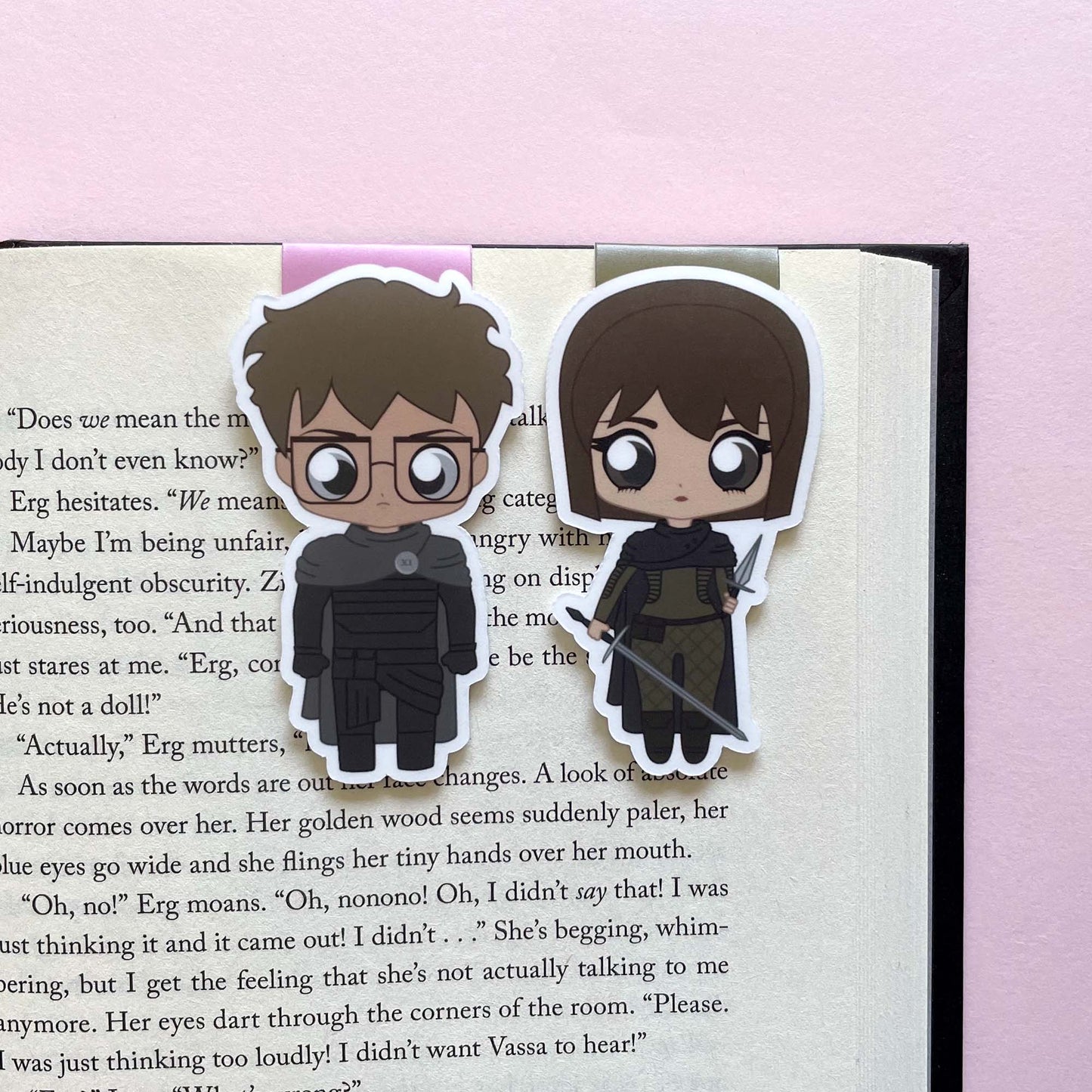 Palamedes Sextus & Camilla Hect Magnetic Bookmarks
