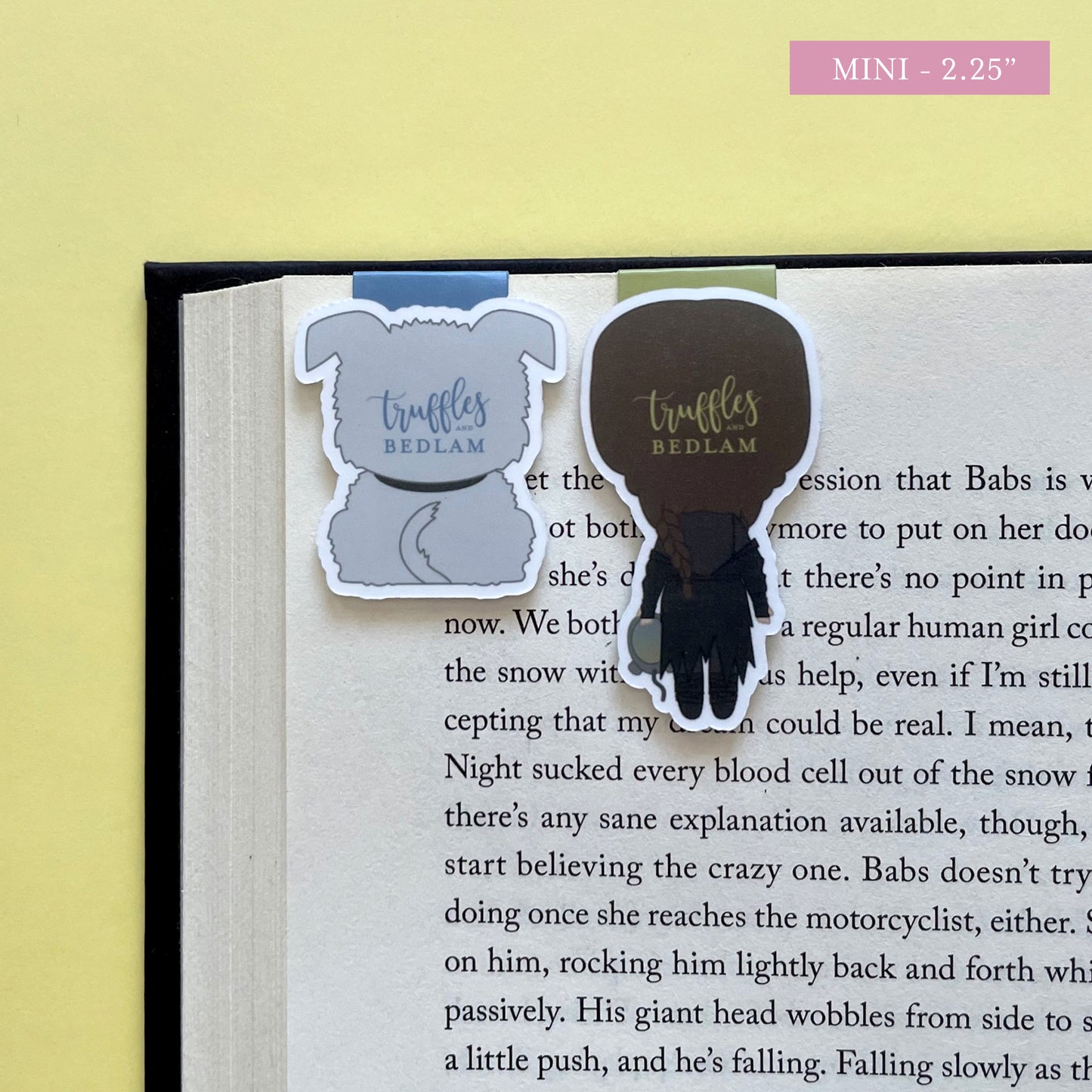 The Locked Tomb "Nona & Noodle " Magnetic Bookmark Set