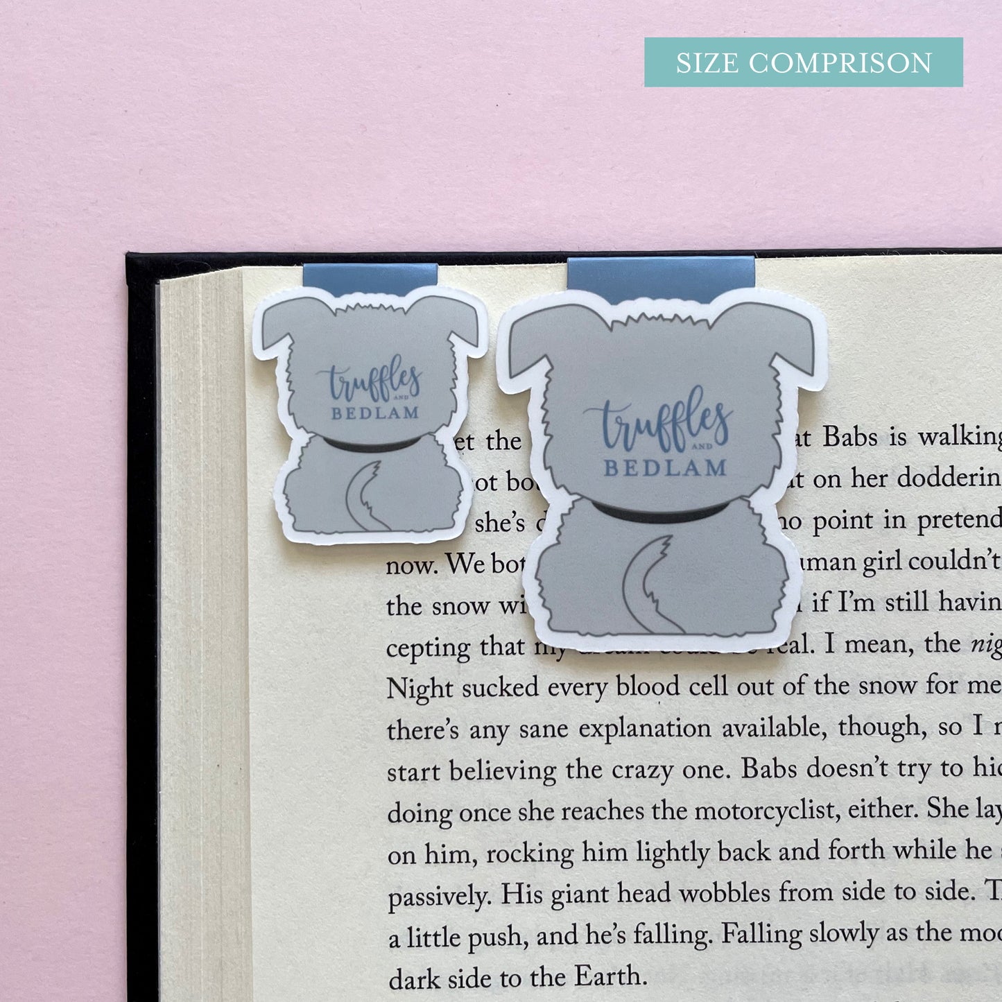 The Locked Tomb "Nona & Noodle " Magnetic Bookmark Set