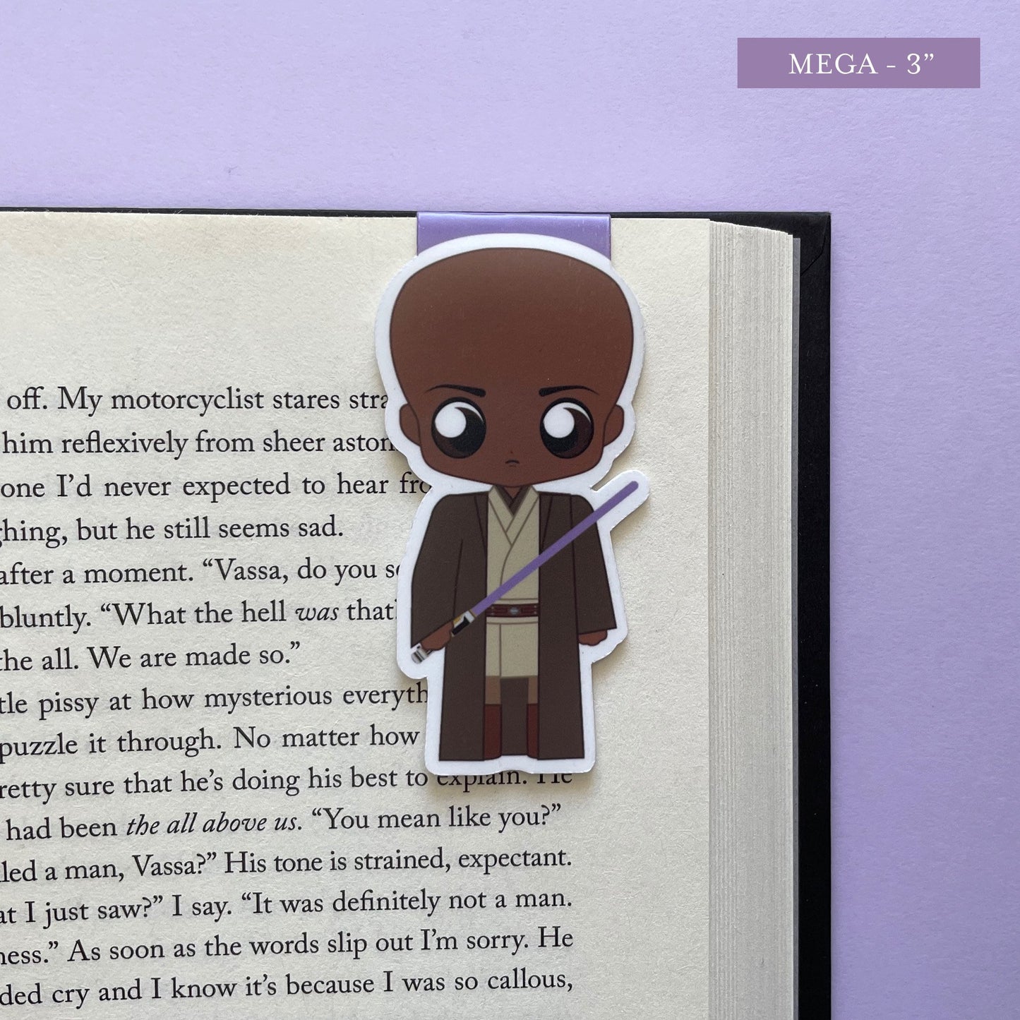 Space Wizards "Mace Windu" Magnetic Bookmark