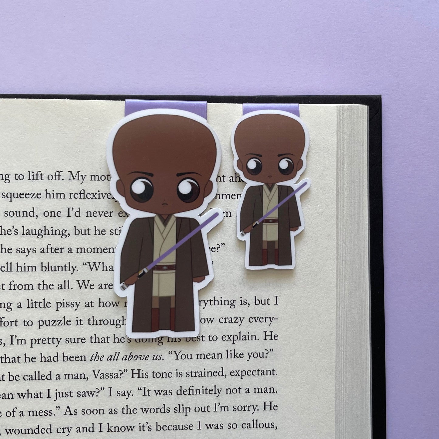 Space Wizards "Mace Windu" Magnetic Bookmark